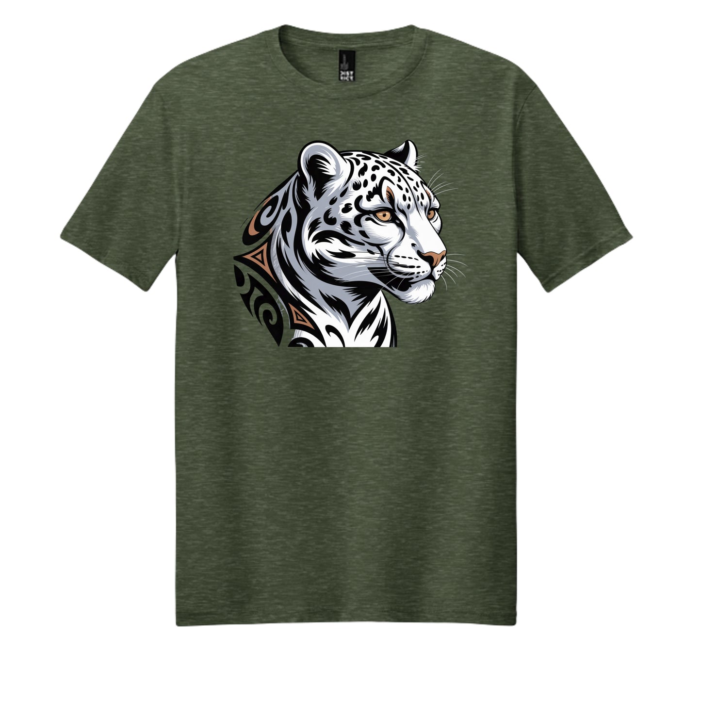 Heathered Forest Green - DM108 - FRONT