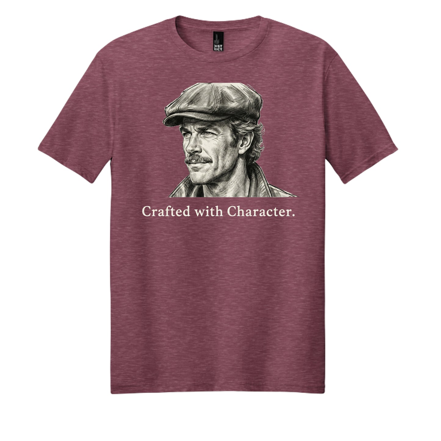 Heathered Cardinal - DM108 - FRONT