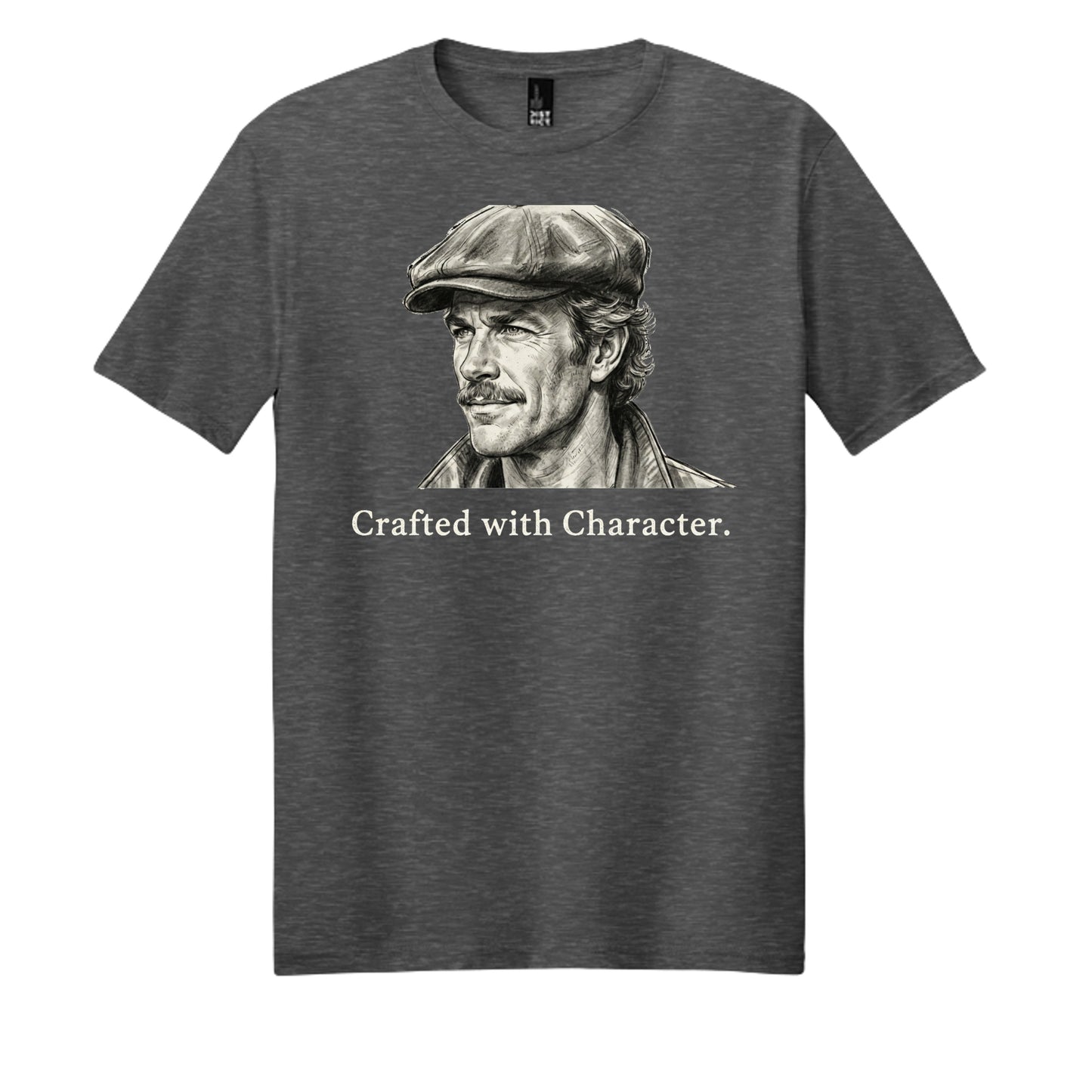 Heathered Charcoal - DM108 - FRONT