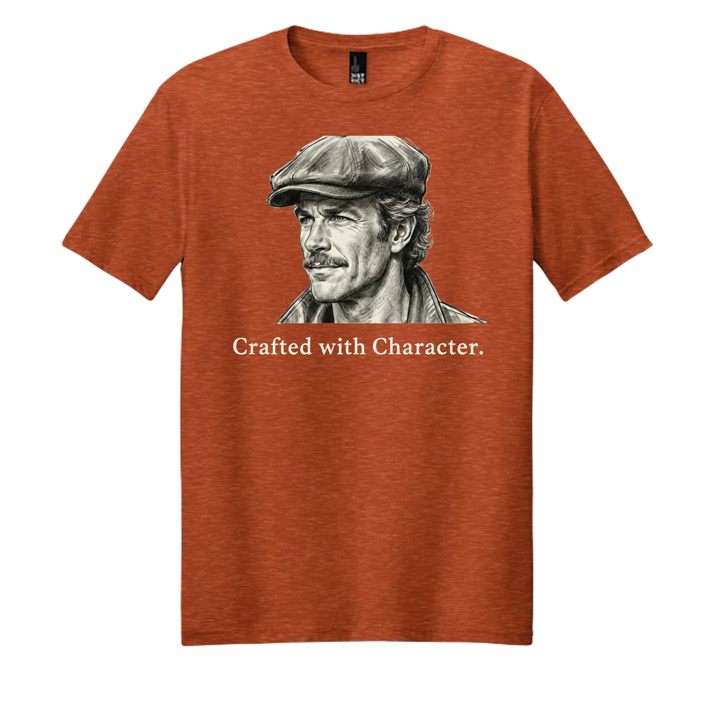 Deep Orange Heather - DM108 - FRONT