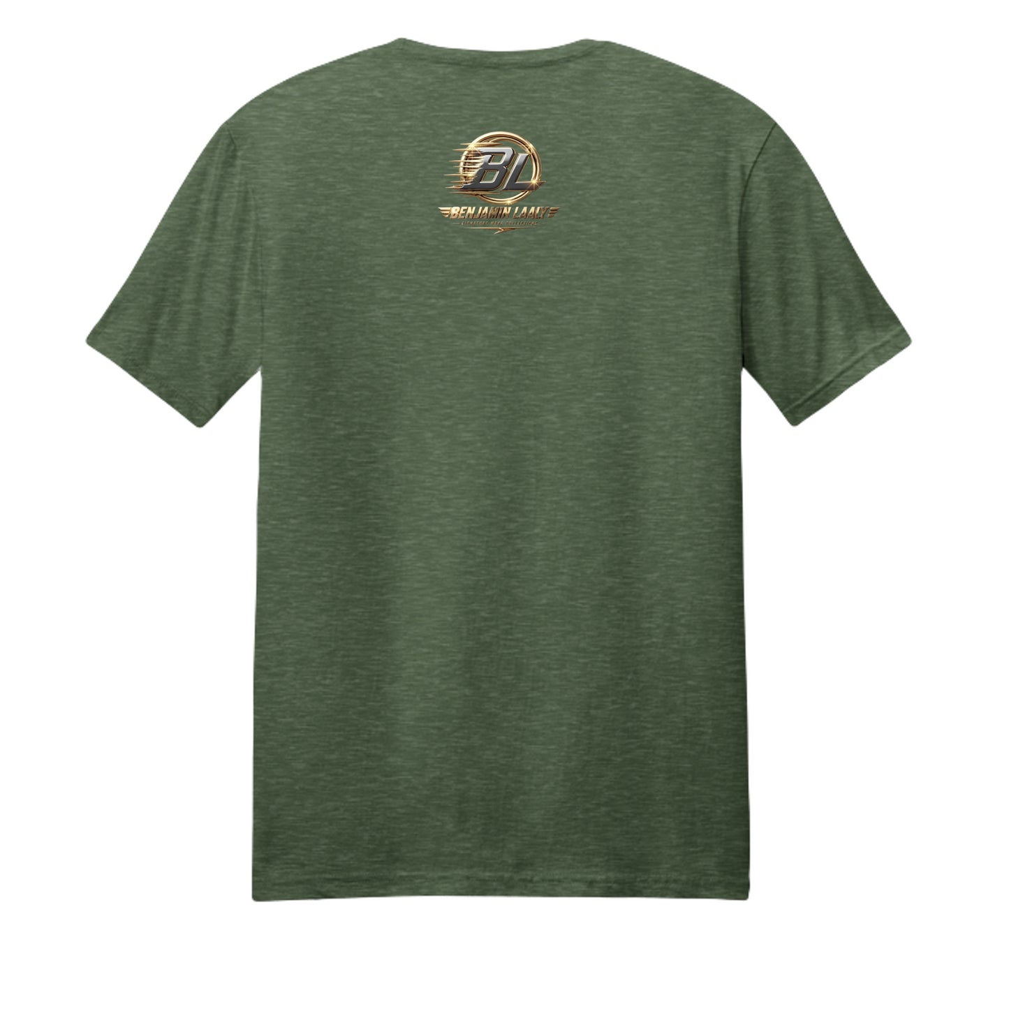 Forest Green Heather - PC455 - BACK