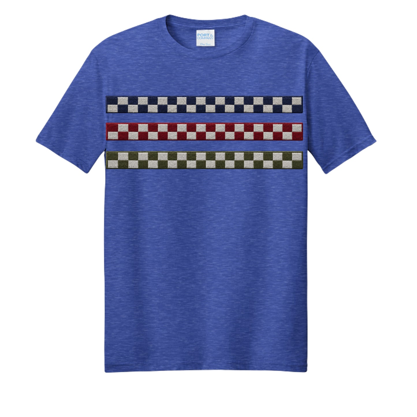 True Royal Heather - PC455 - FRONT