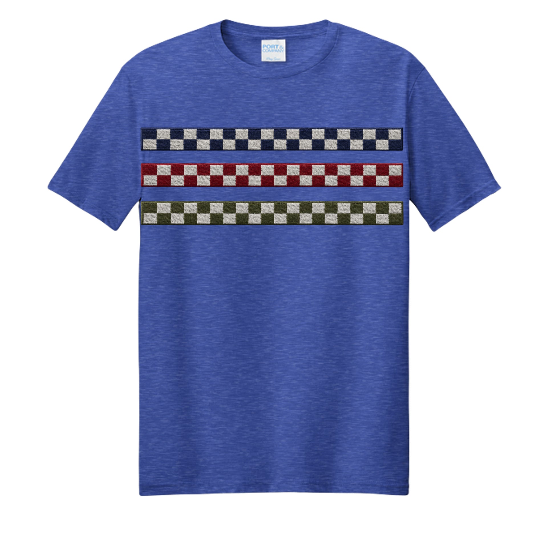 True Royal Heather - PC455 - FRONT