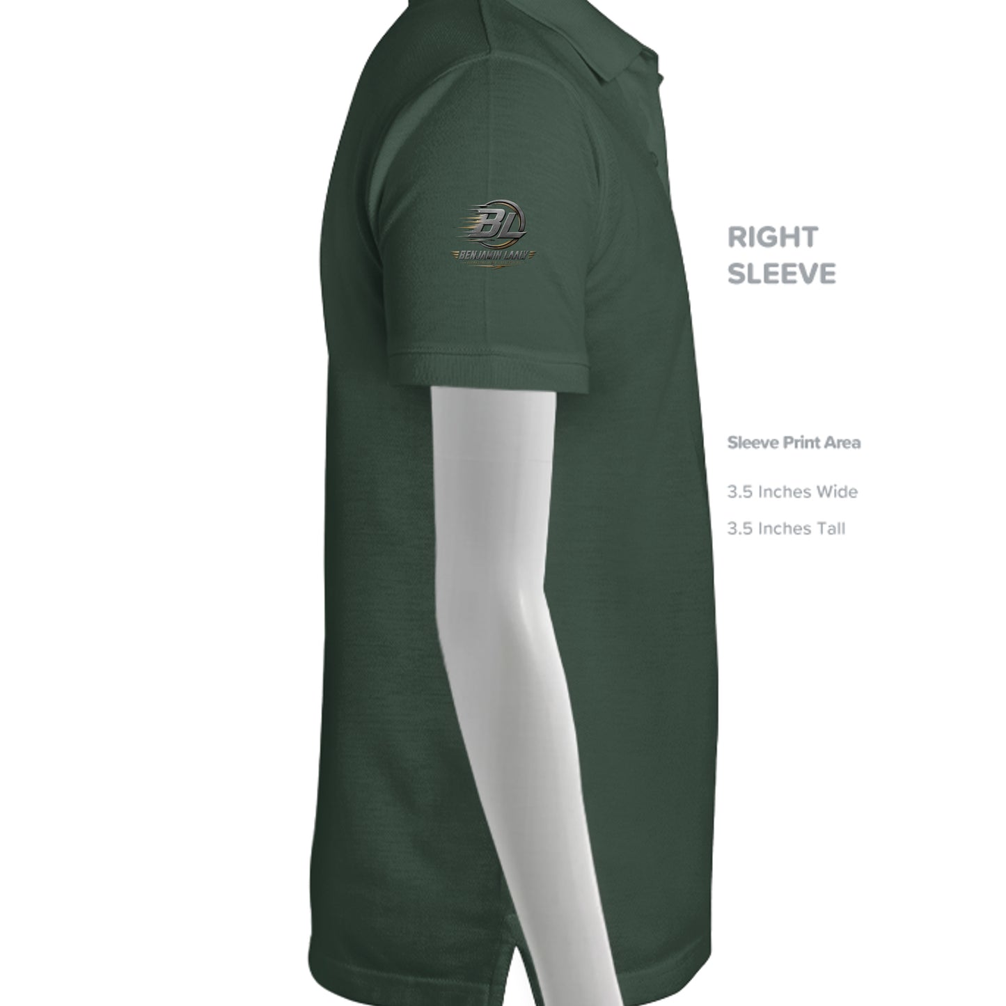Forest Green - ST550 - SLEEVE_RIGHT