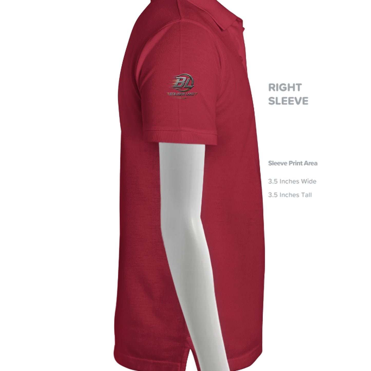 Deep Red - ST550 - SLEEVE_RIGHT