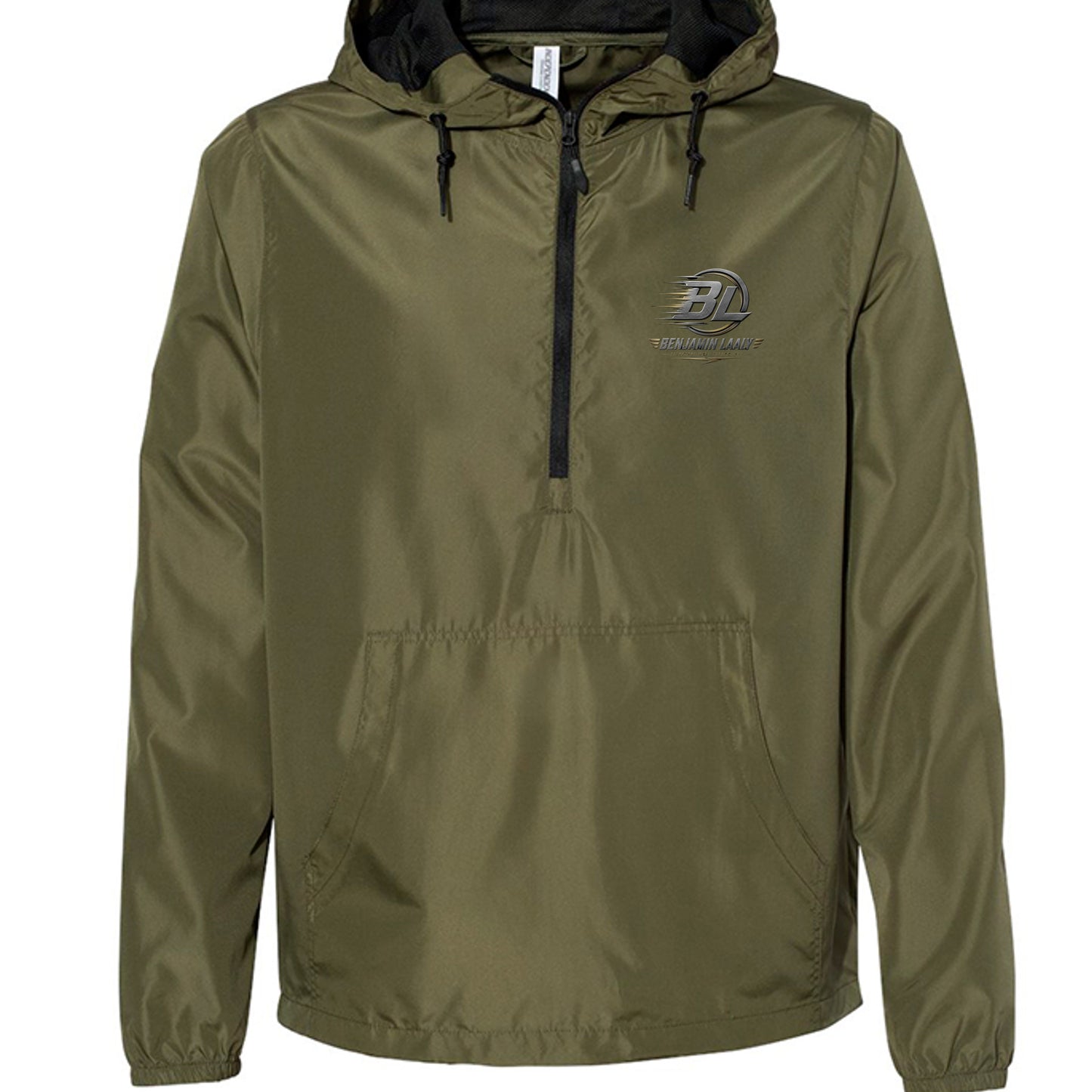 Army/ Black Zipper - EXP54LWP - FRONT