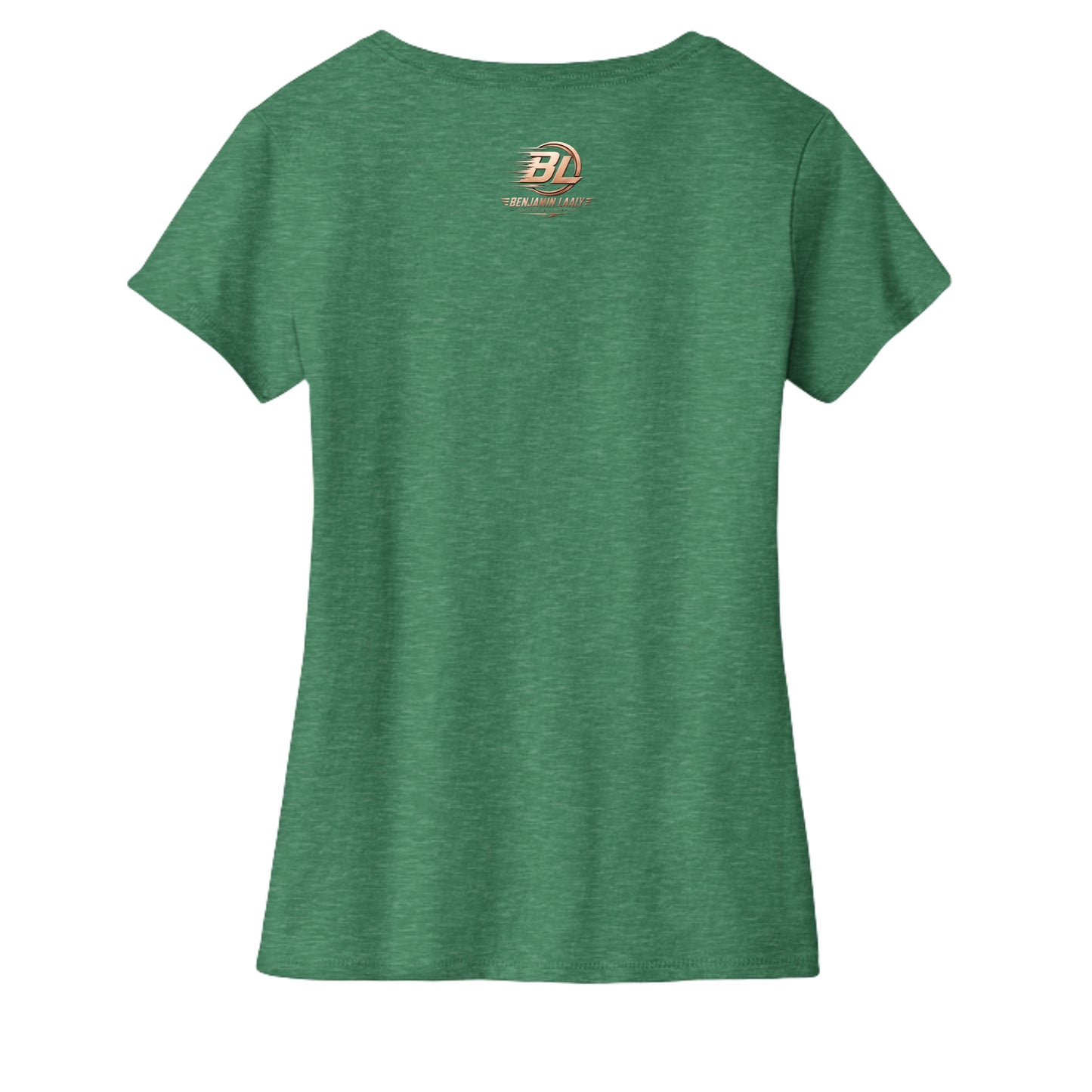 Heathered Kelly Green - DM1190L - BACK