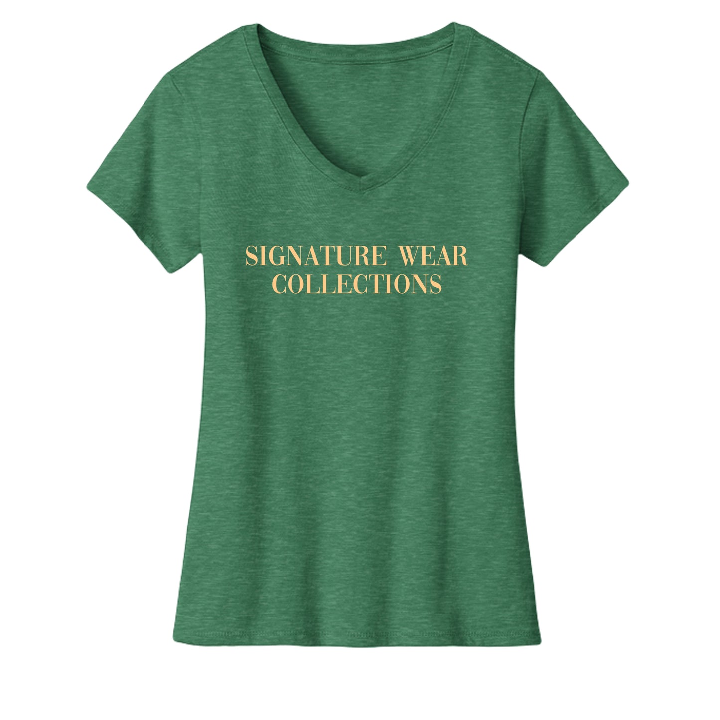 Heathered Kelly Green - DM1190L - FRONT