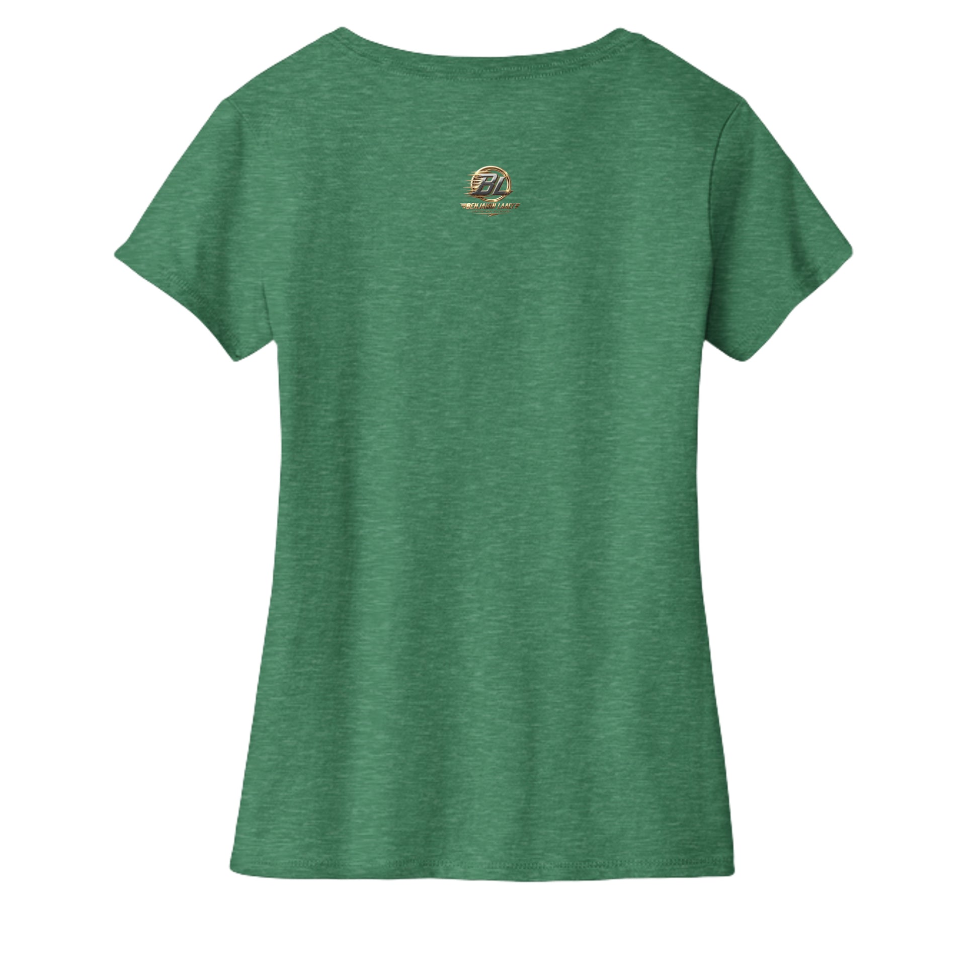Heathered Kelly Green - DM1190L - BACK