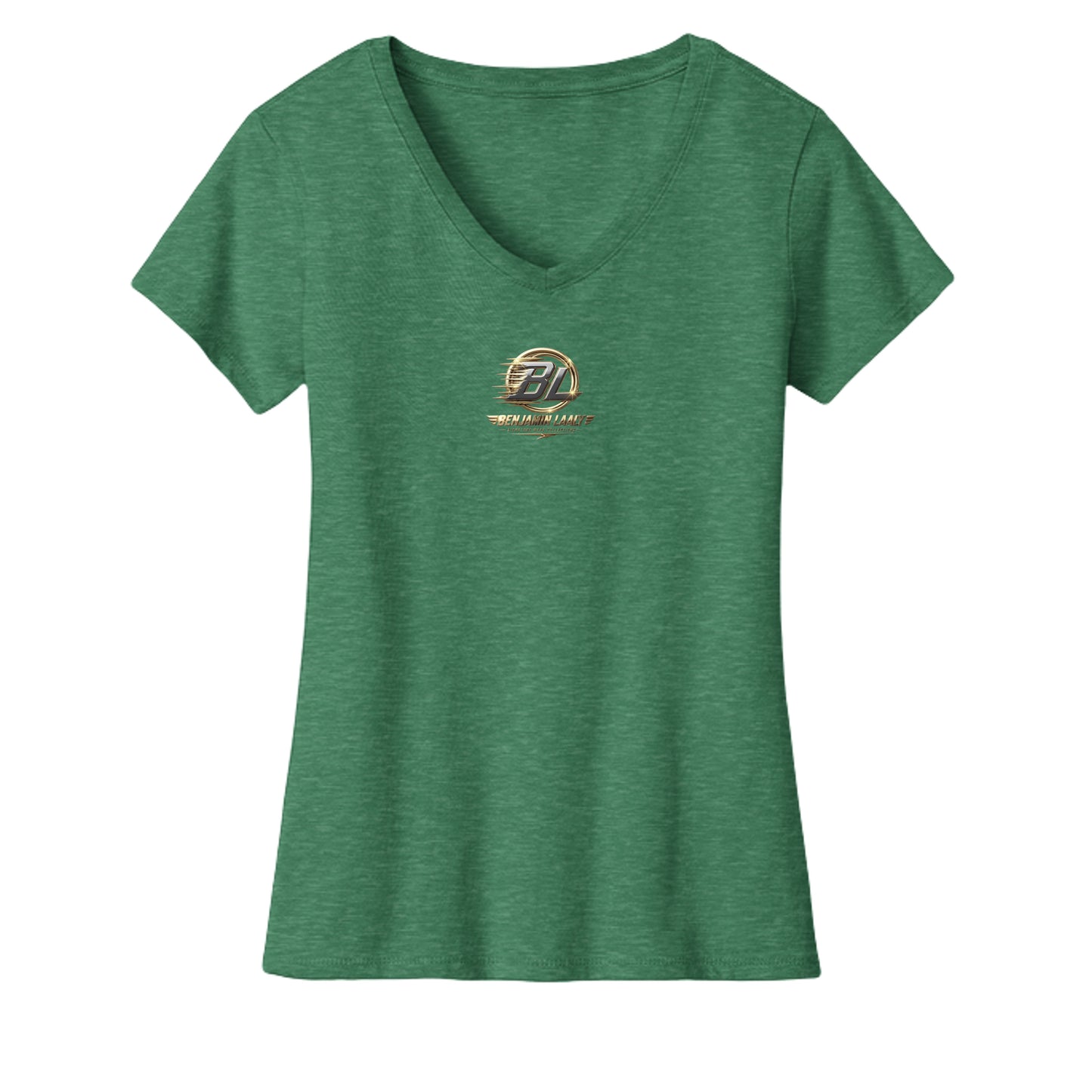 Heathered Kelly Green - DM1190L - FRONT