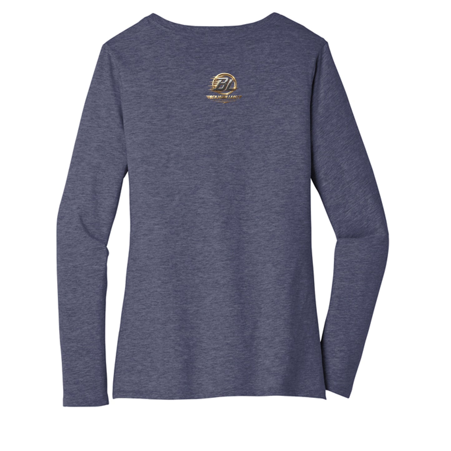 Heathered Navy - DT6201 - BACK