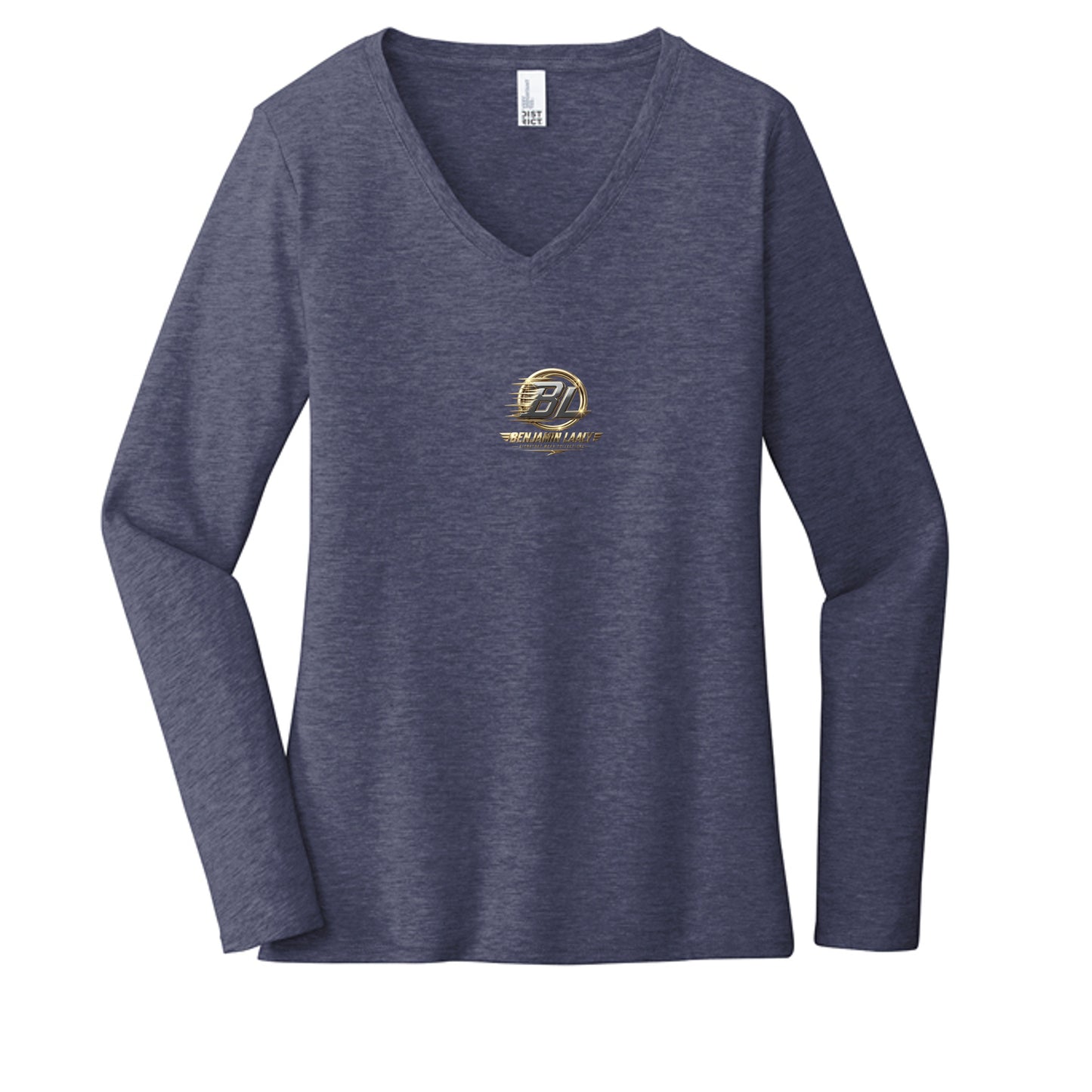 Heathered Navy - DT6201 - FRONT