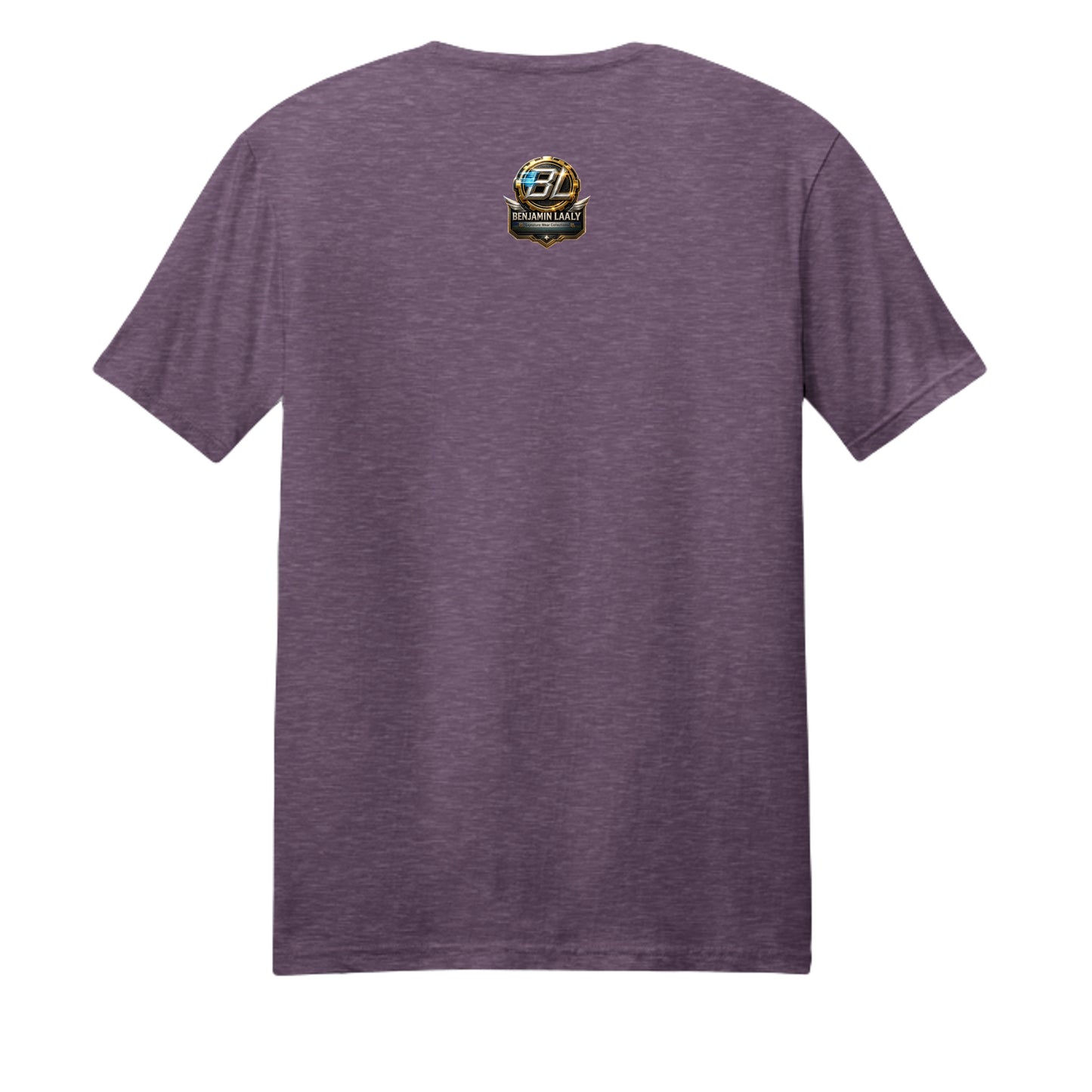 Heathered Eggplant - DM108 - BACK