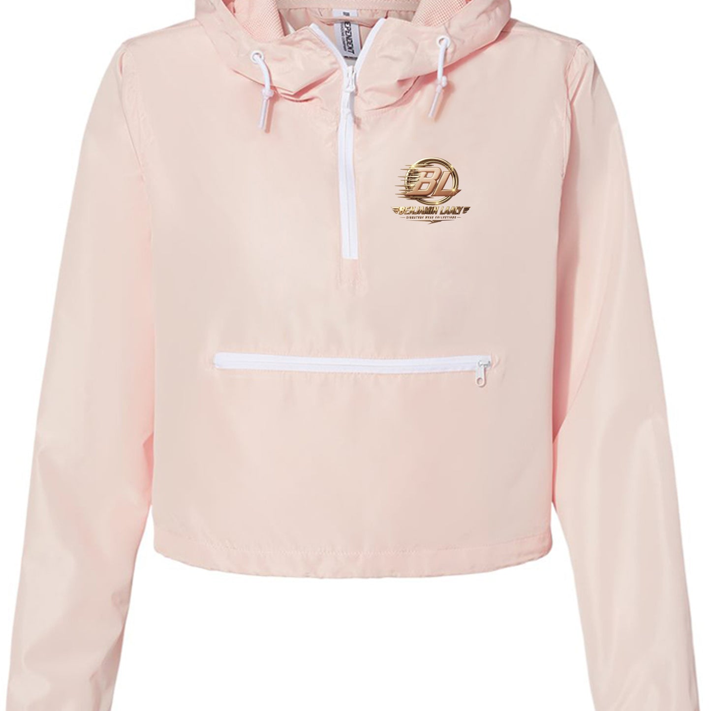 Blush/ White Zipper - EXP64CRP - FRONT