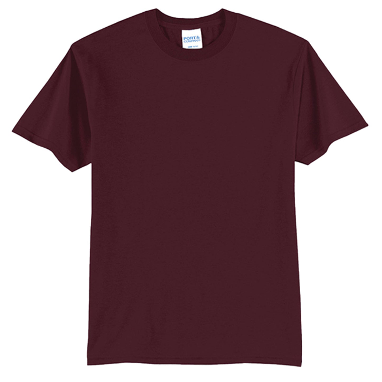 Athletic Maroon - PC55T - FRONT