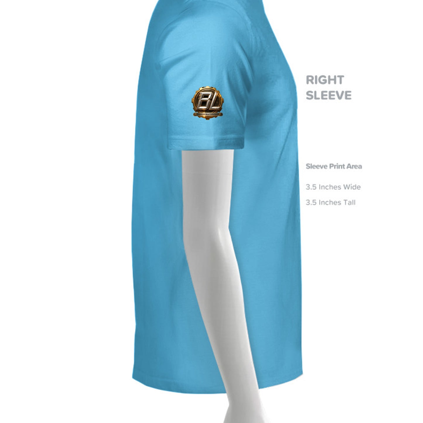 Aquatic Blue - PC55T - SLEEVE_RIGHT