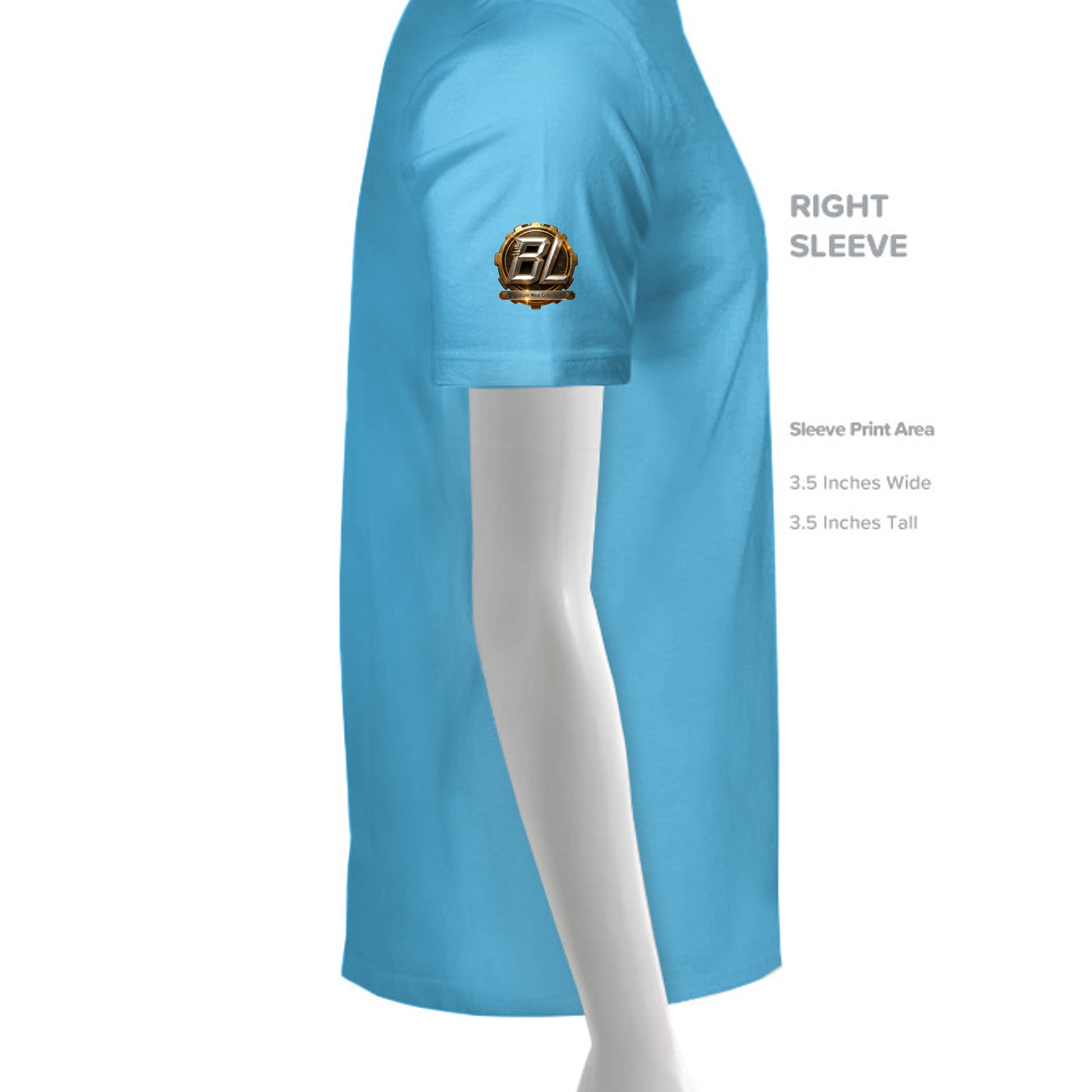 Aquatic Blue - PC55T - SLEEVE_RIGHT
