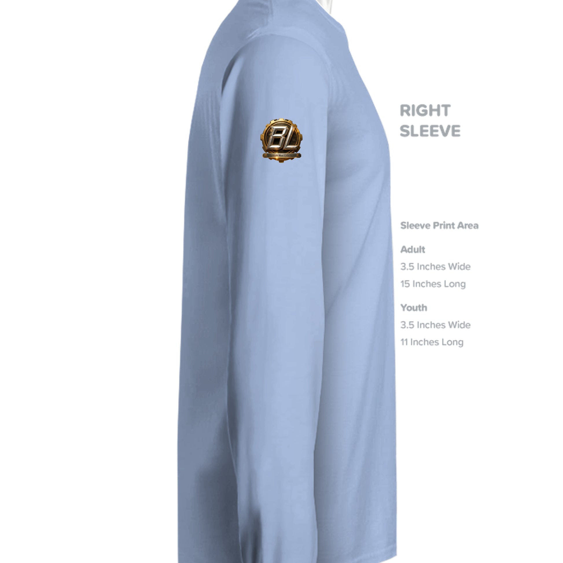 Light Blue - PC61LST - SLEEVE_RIGHT