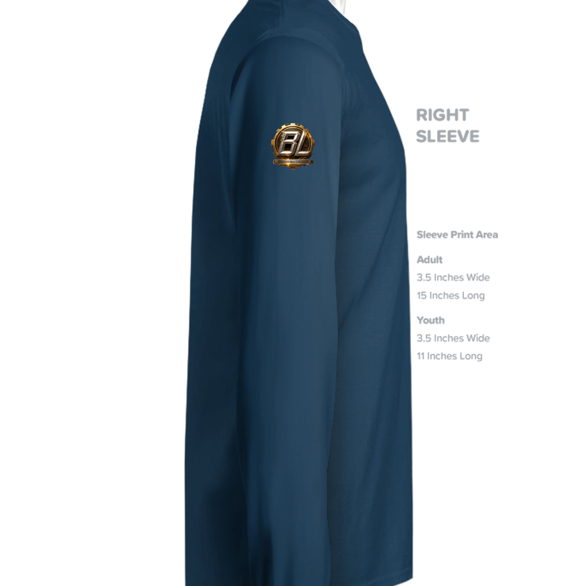 Navy - PC61LST - SLEEVE_RIGHT
