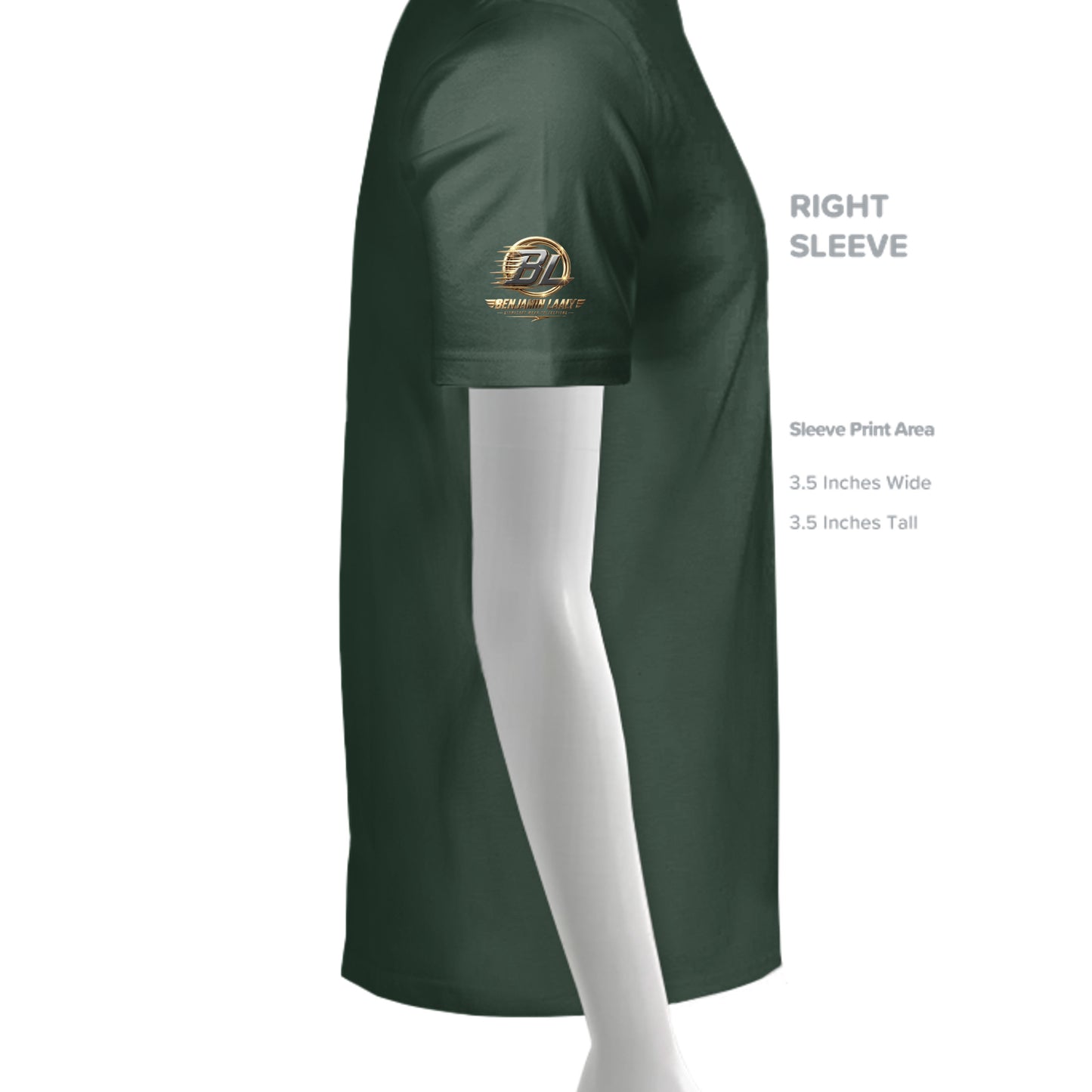 Forest Green - LST350 - SLEEVE_RIGHT