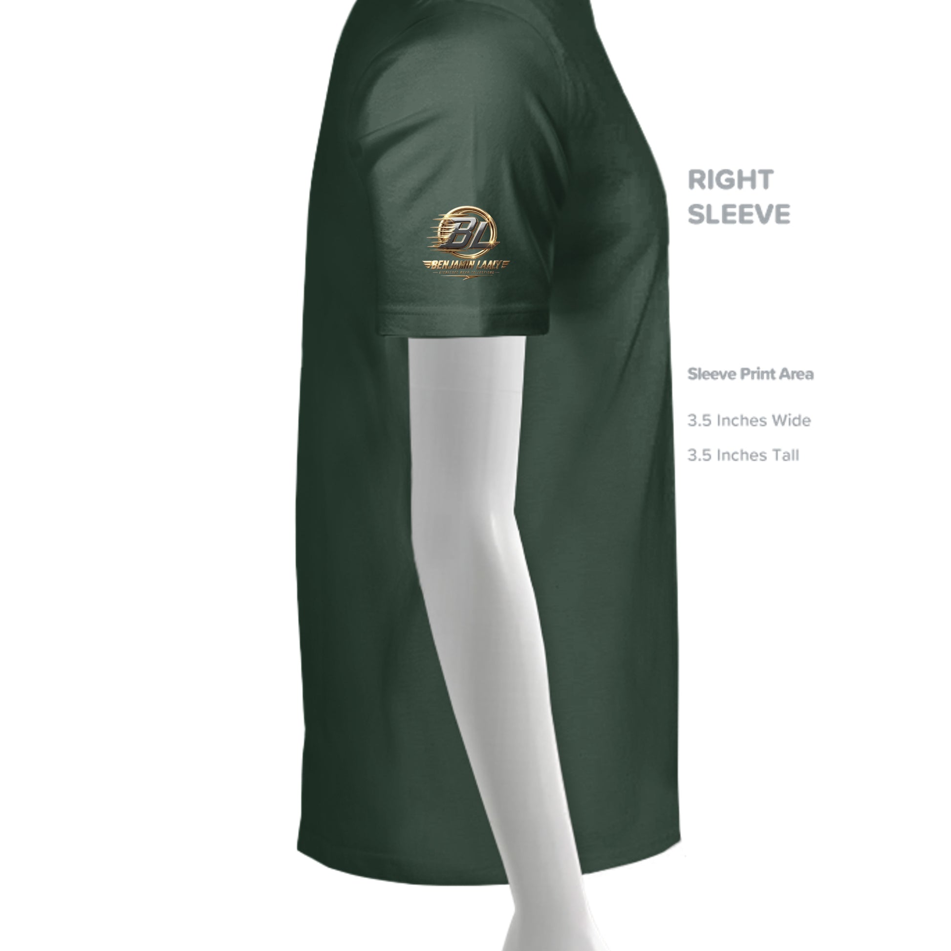 Forest Green - LST350 - SLEEVE_RIGHT