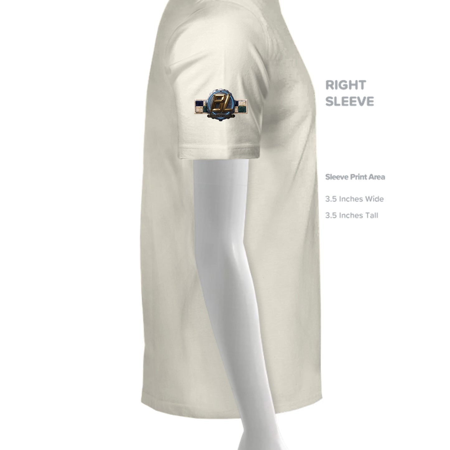 Heather Soft Cream - 3001CVC - SLEEVE_RIGHT