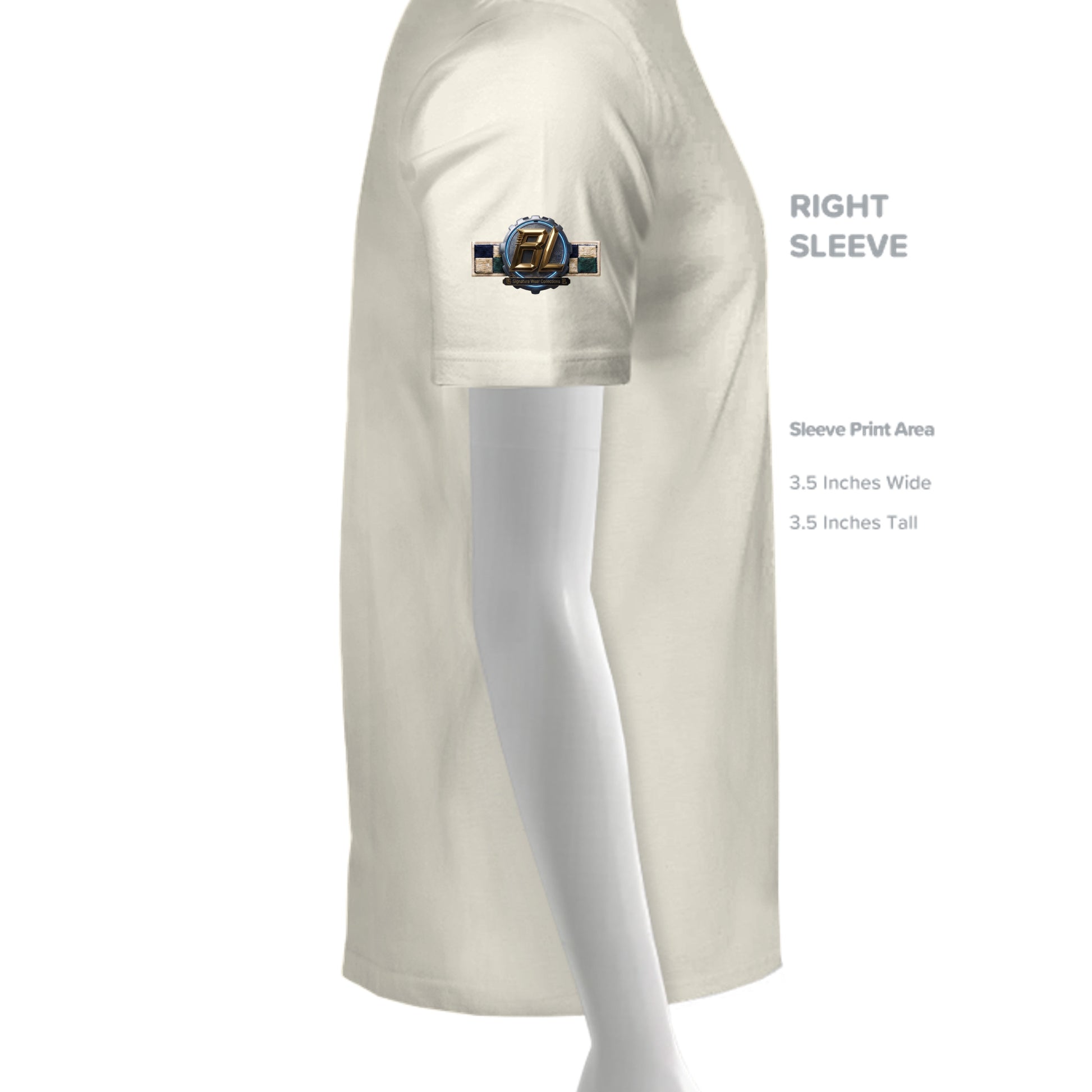 Heather Soft Cream - 3001CVC - SLEEVE_RIGHT