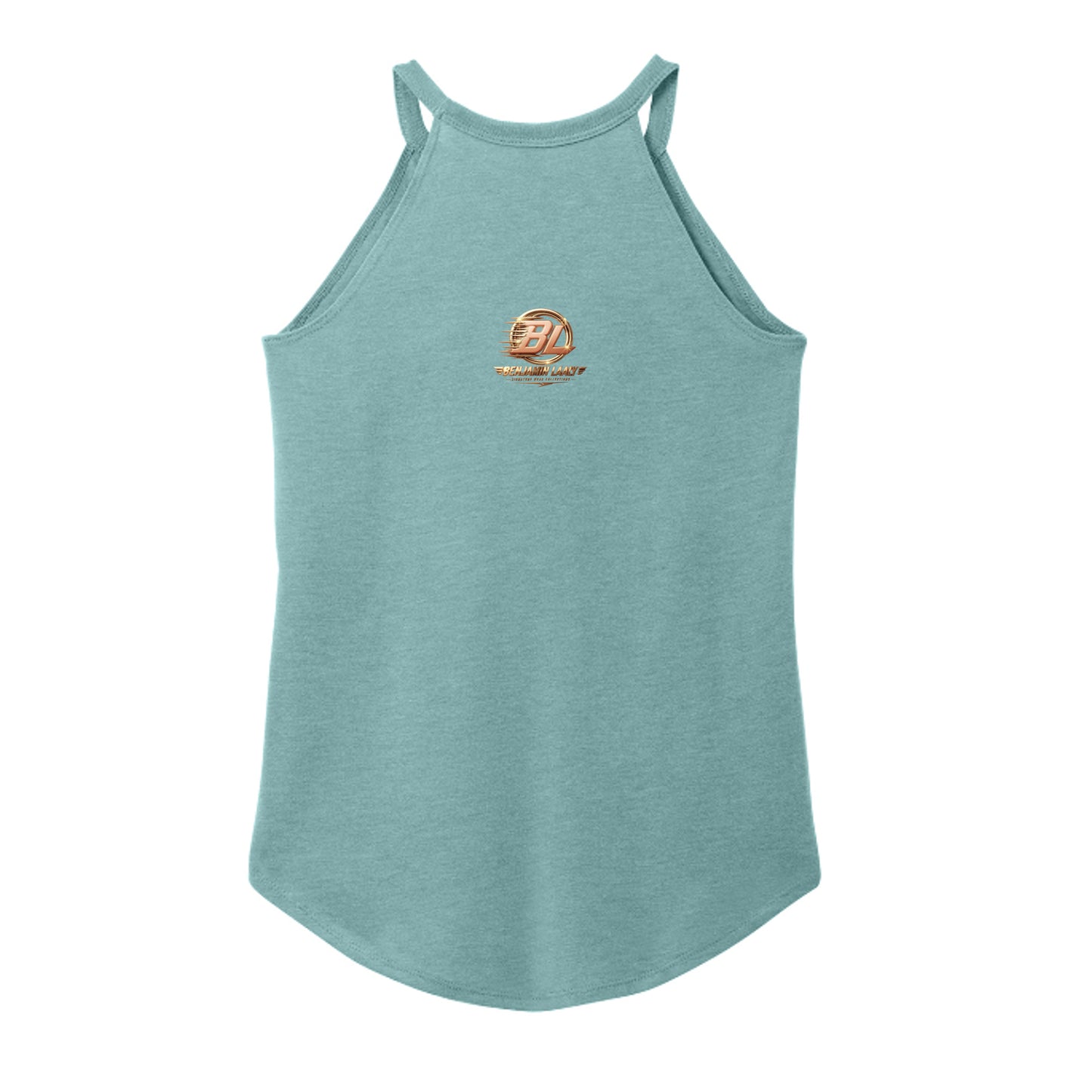 Heathered Eucalyptus Blue - DT137L - BACK