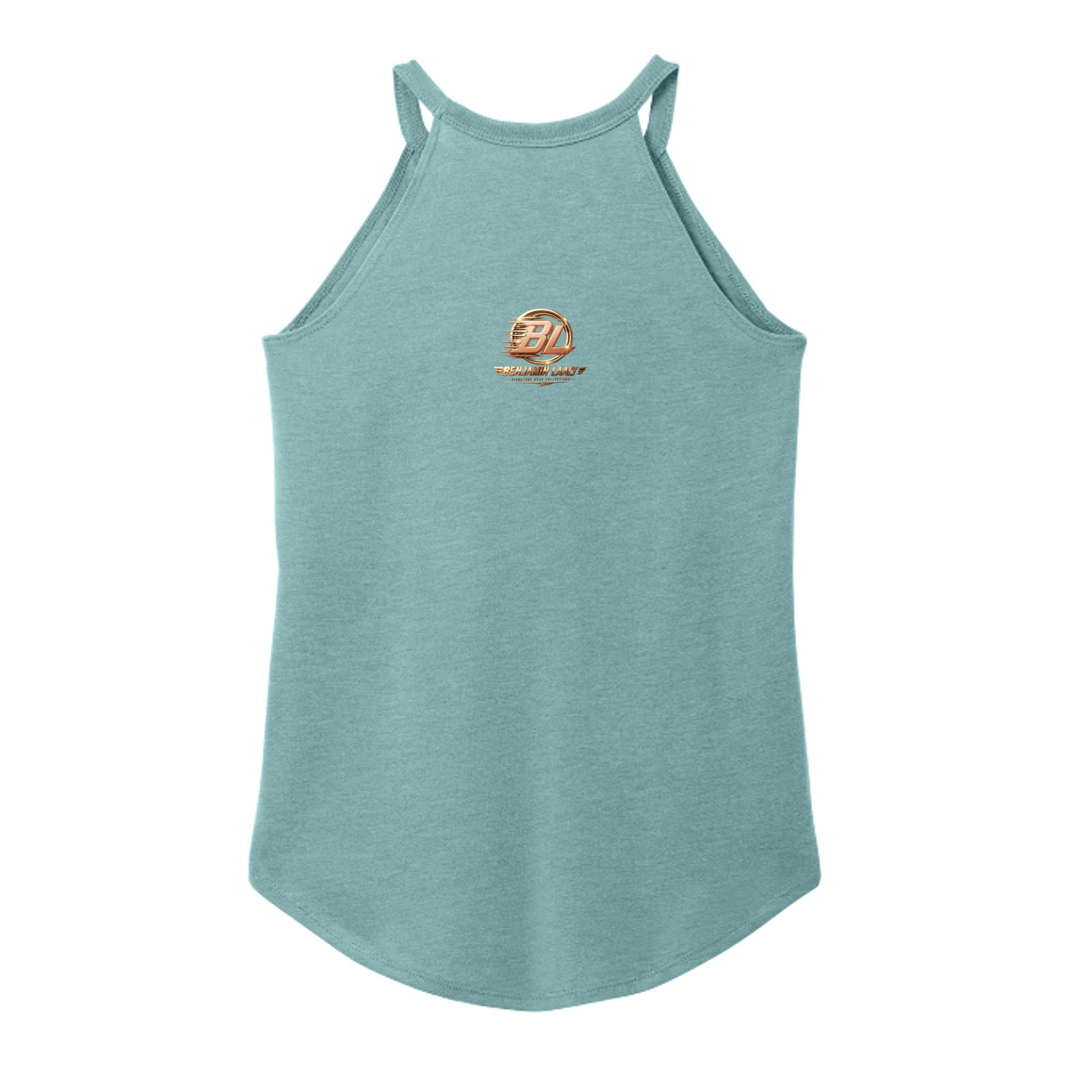 Heathered Eucalyptus Blue - DT137L - BACK