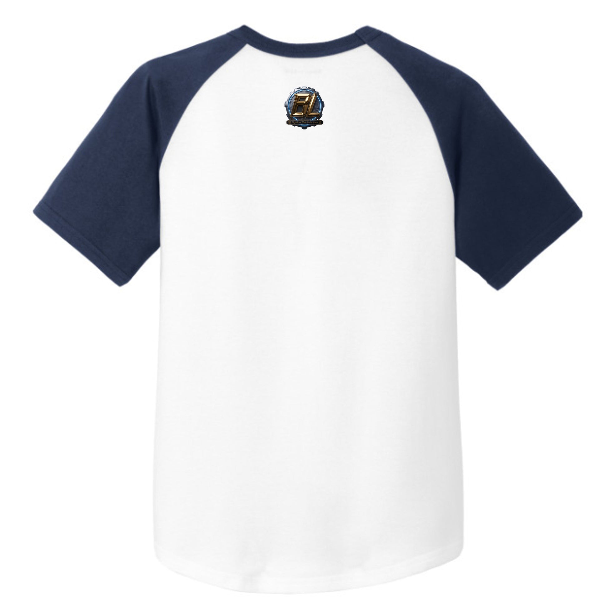 White/Navy - YT201 - BACK