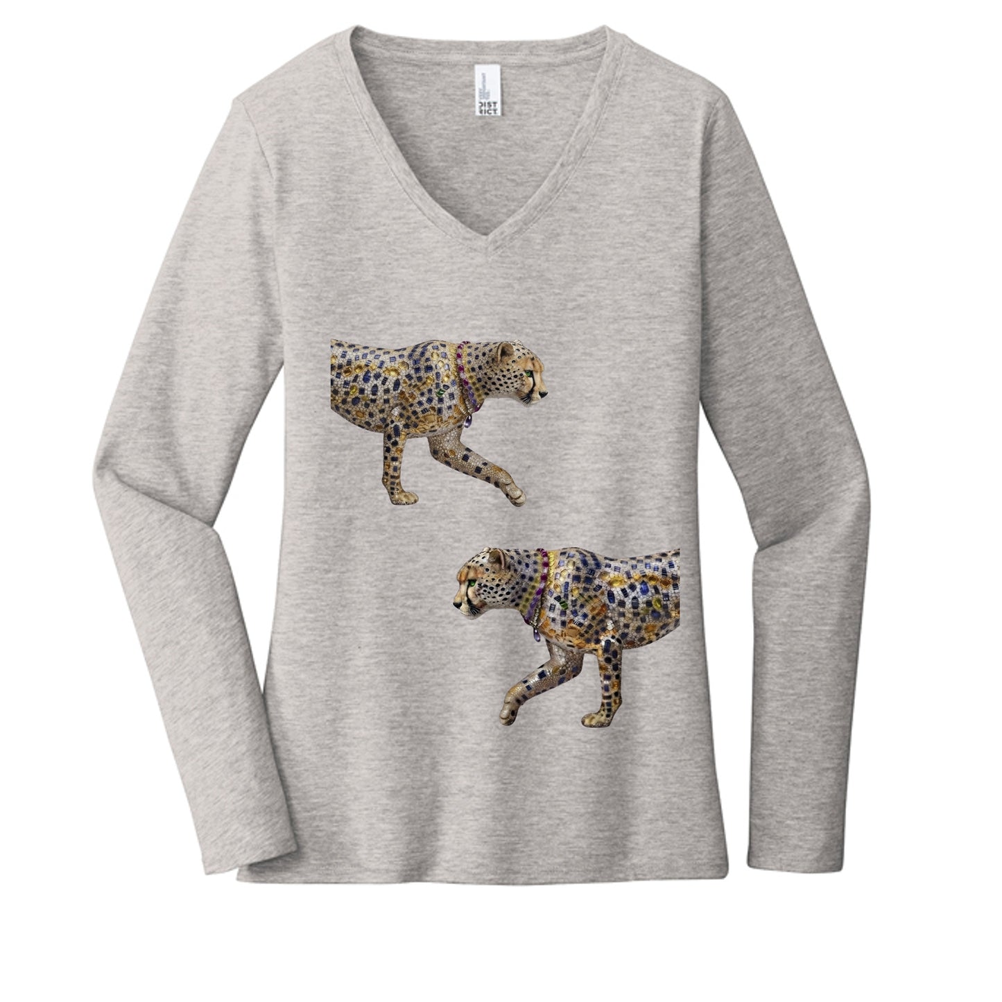 Light Heather Grey - DT6201 - FRONT