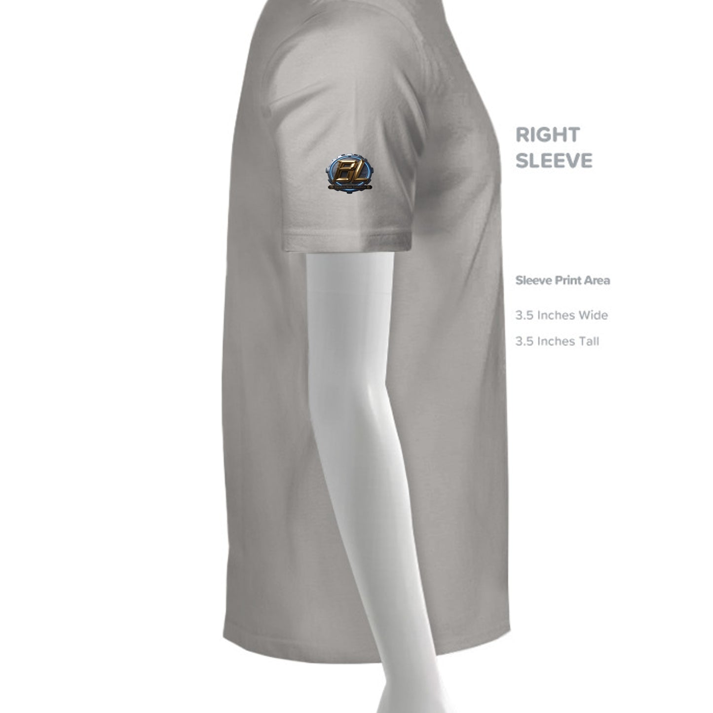 Light Heather Grey - DT6201 - SLEEVE_RIGHT