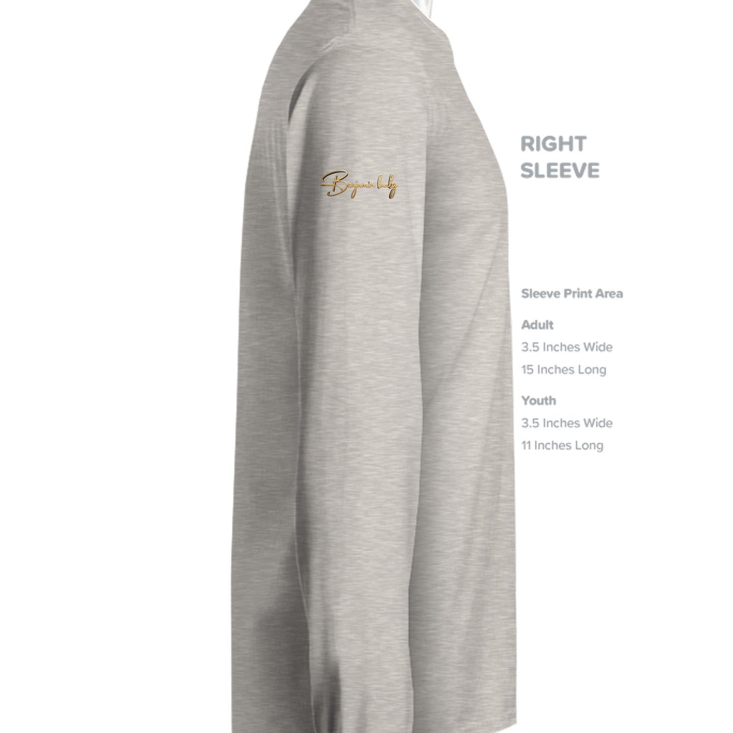 NATURAL HEATHER - 3525 - SLEEVE_RIGHT