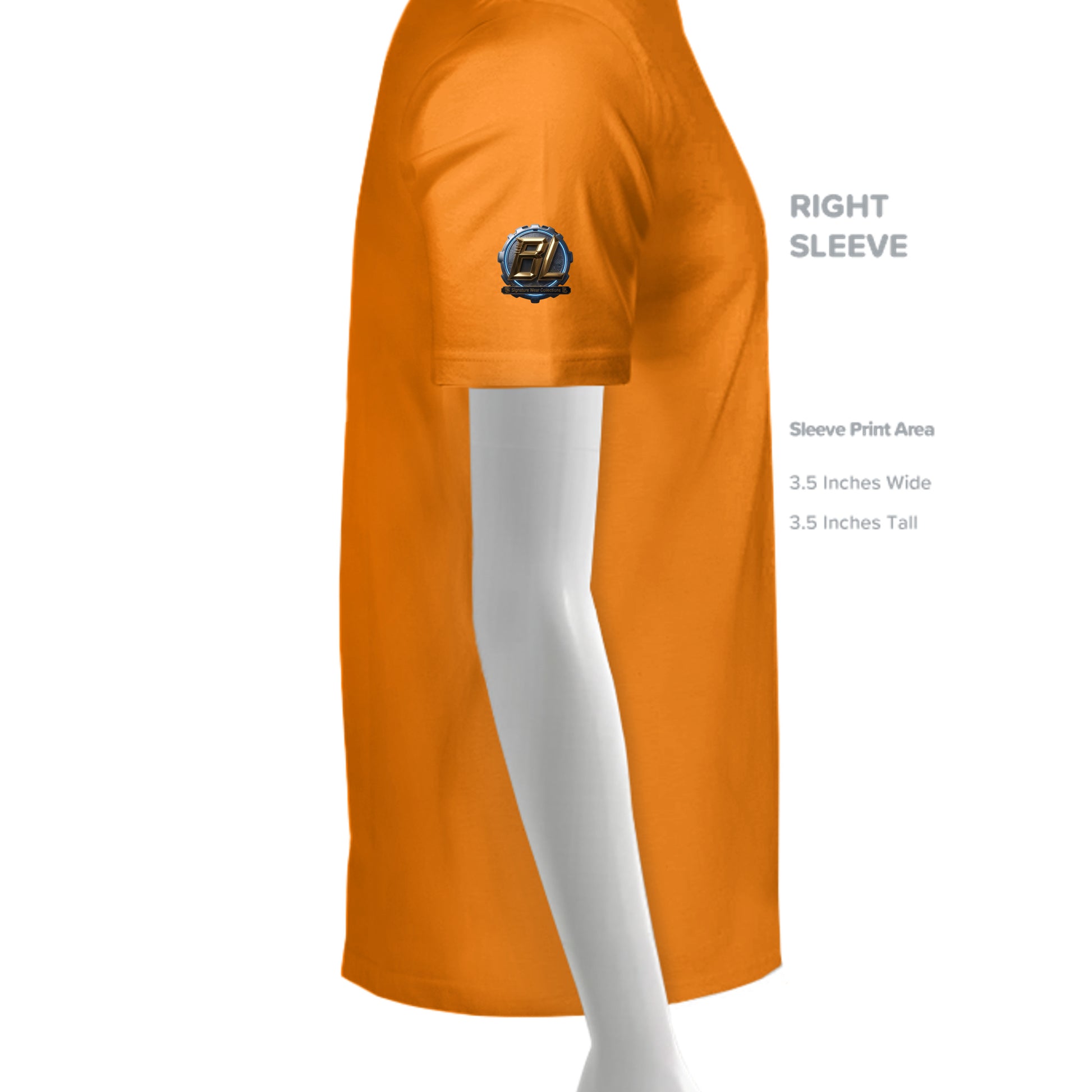 Safety Orange - G830 - SLEEVE_RIGHT
