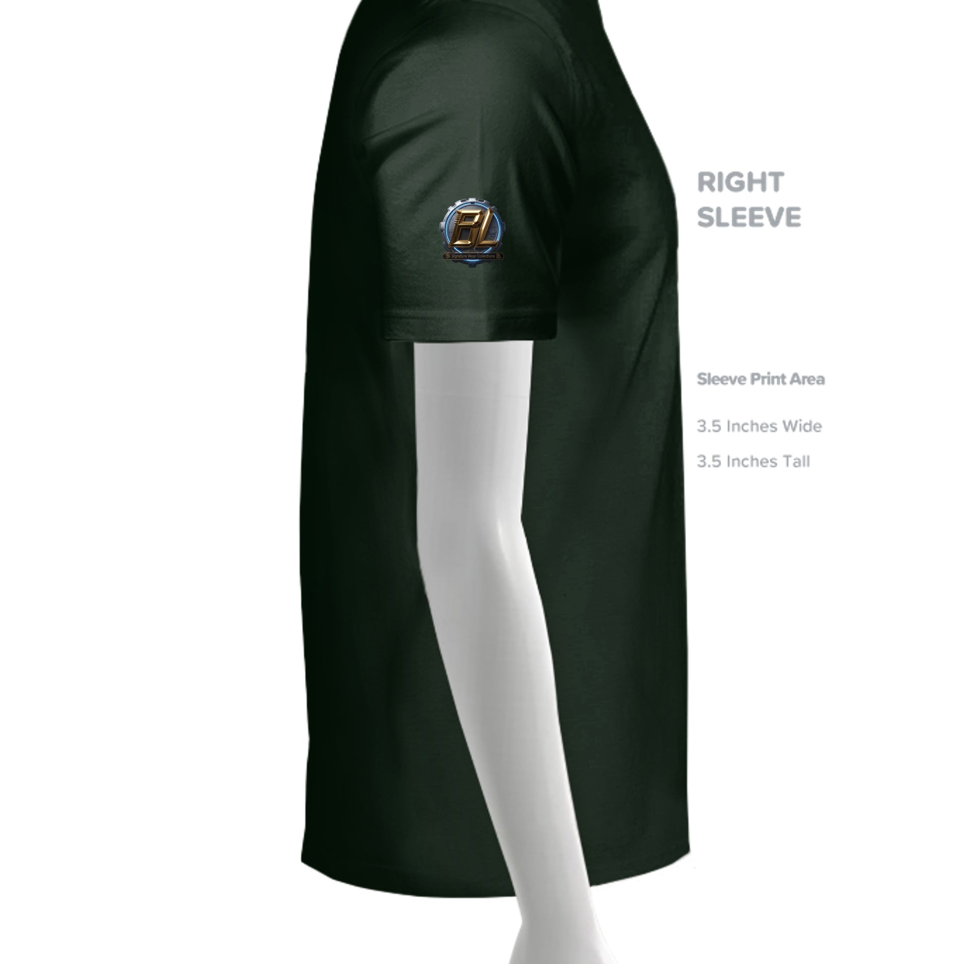 FOREST GREEN - G830 - SLEEVE_RIGHT