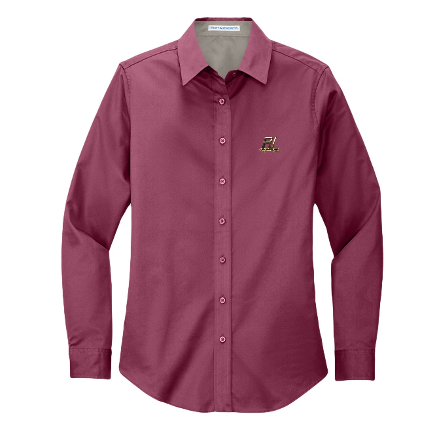 Burgundy/ Light Stone - L608 - FRONT