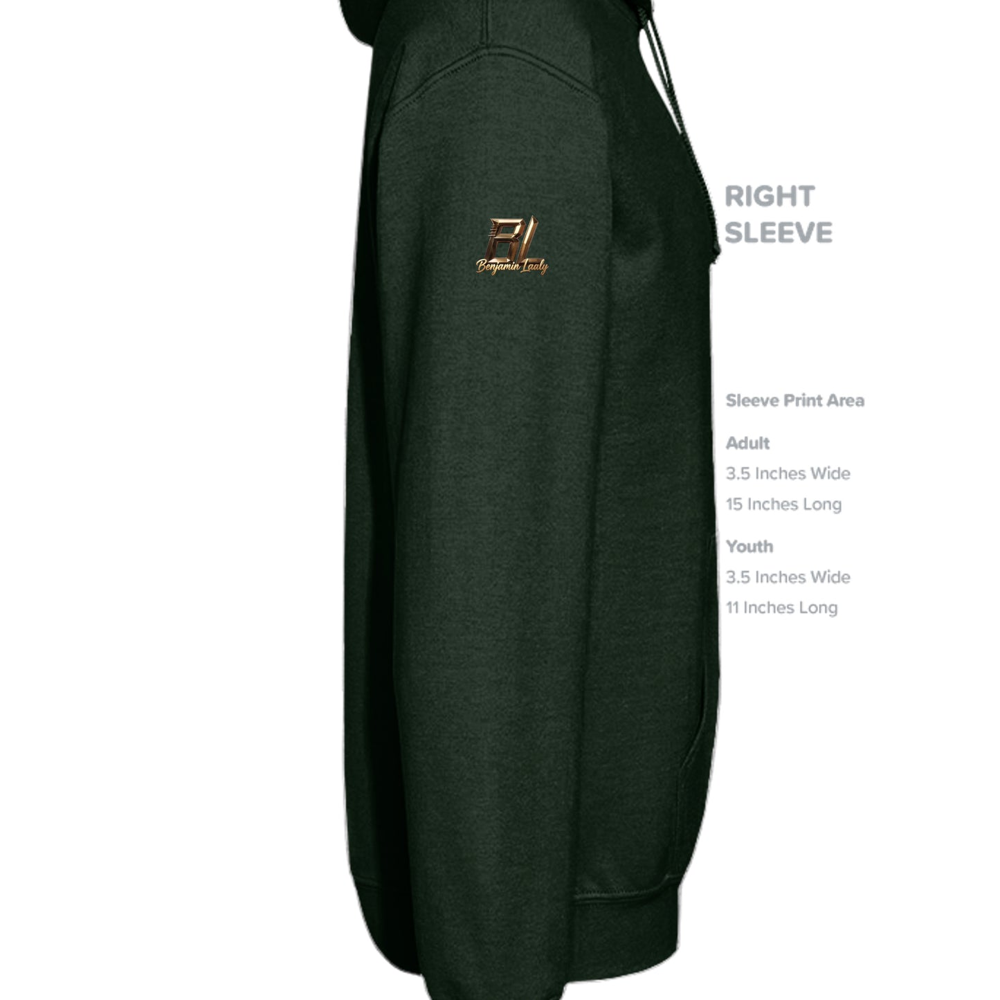 FOREST GREEN - G186 - SLEEVE_RIGHT