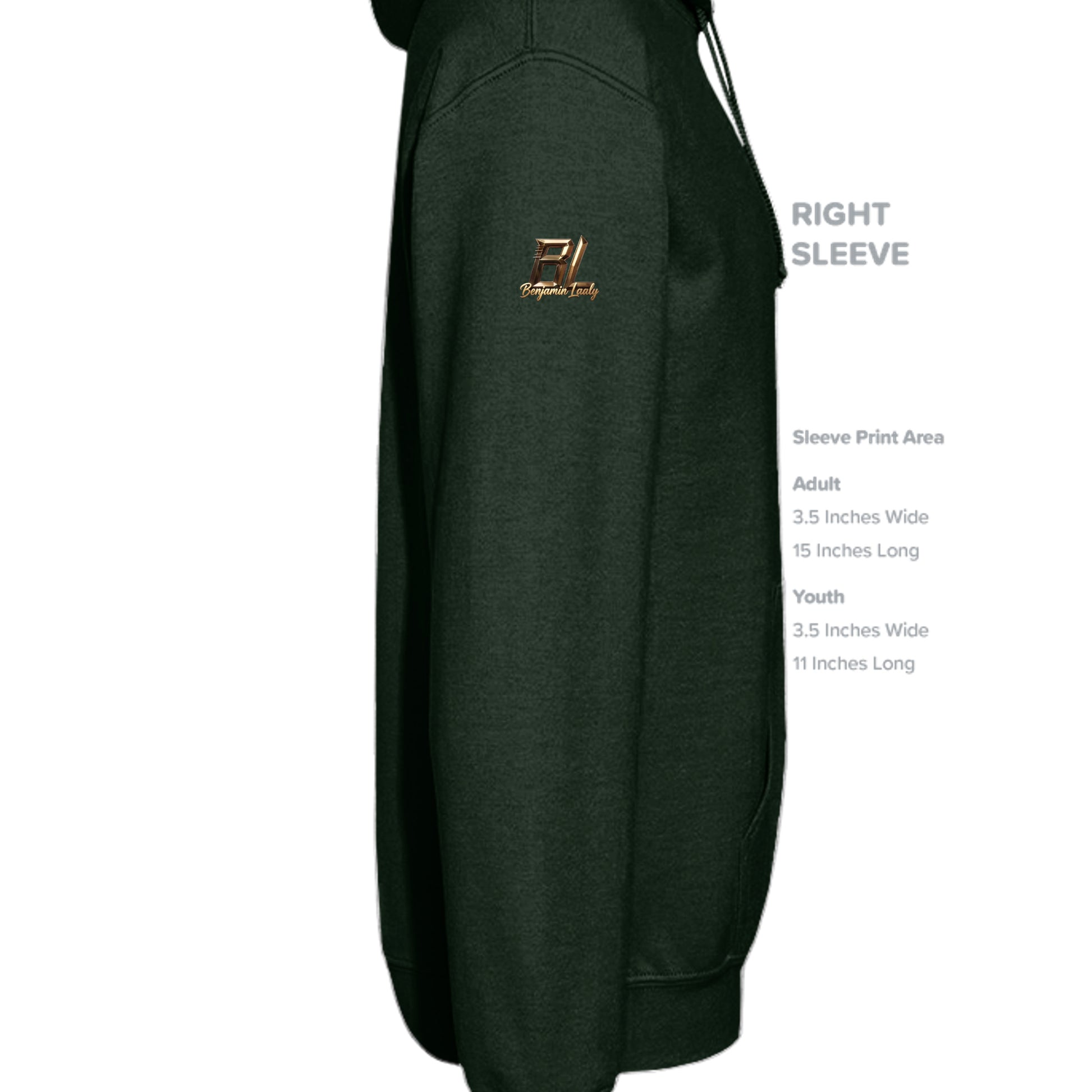 FOREST GREEN - G186 - SLEEVE_RIGHT