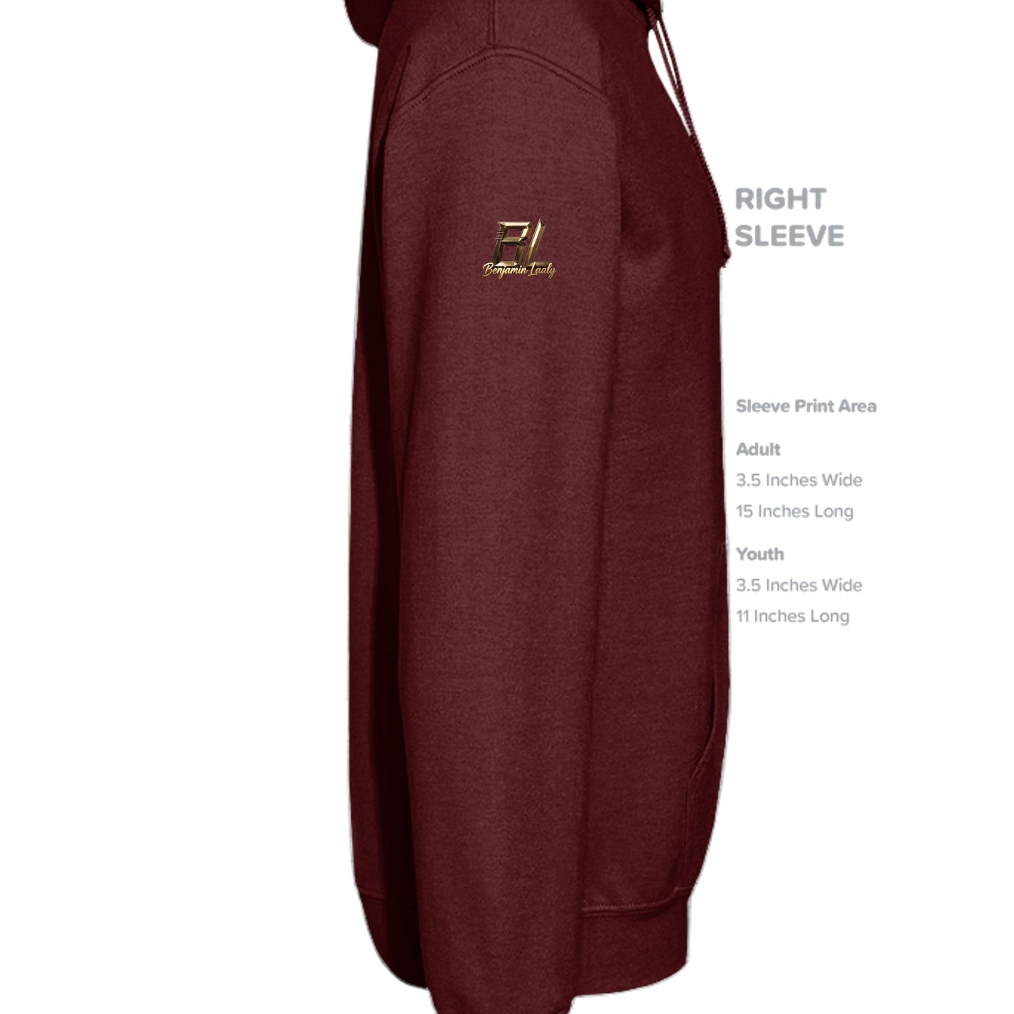 MAROON - G186 - SLEEVE_RIGHT