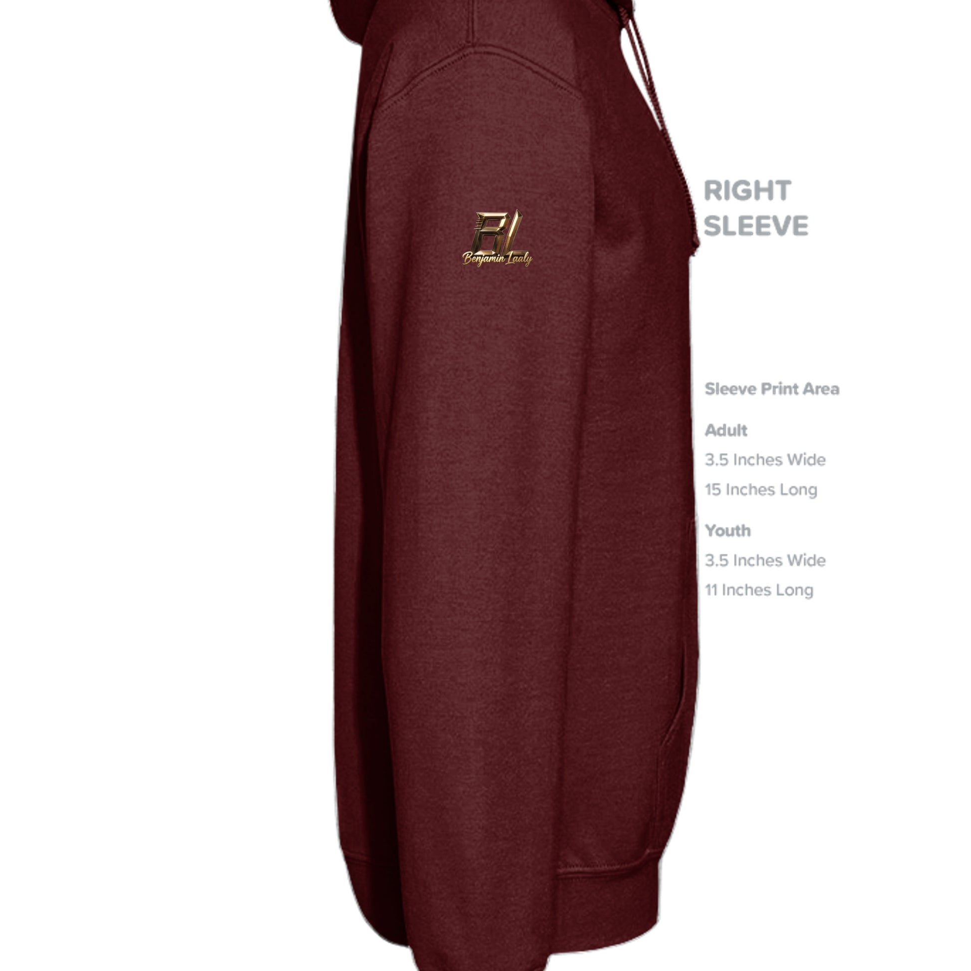 MAROON - G186 - SLEEVE_RIGHT