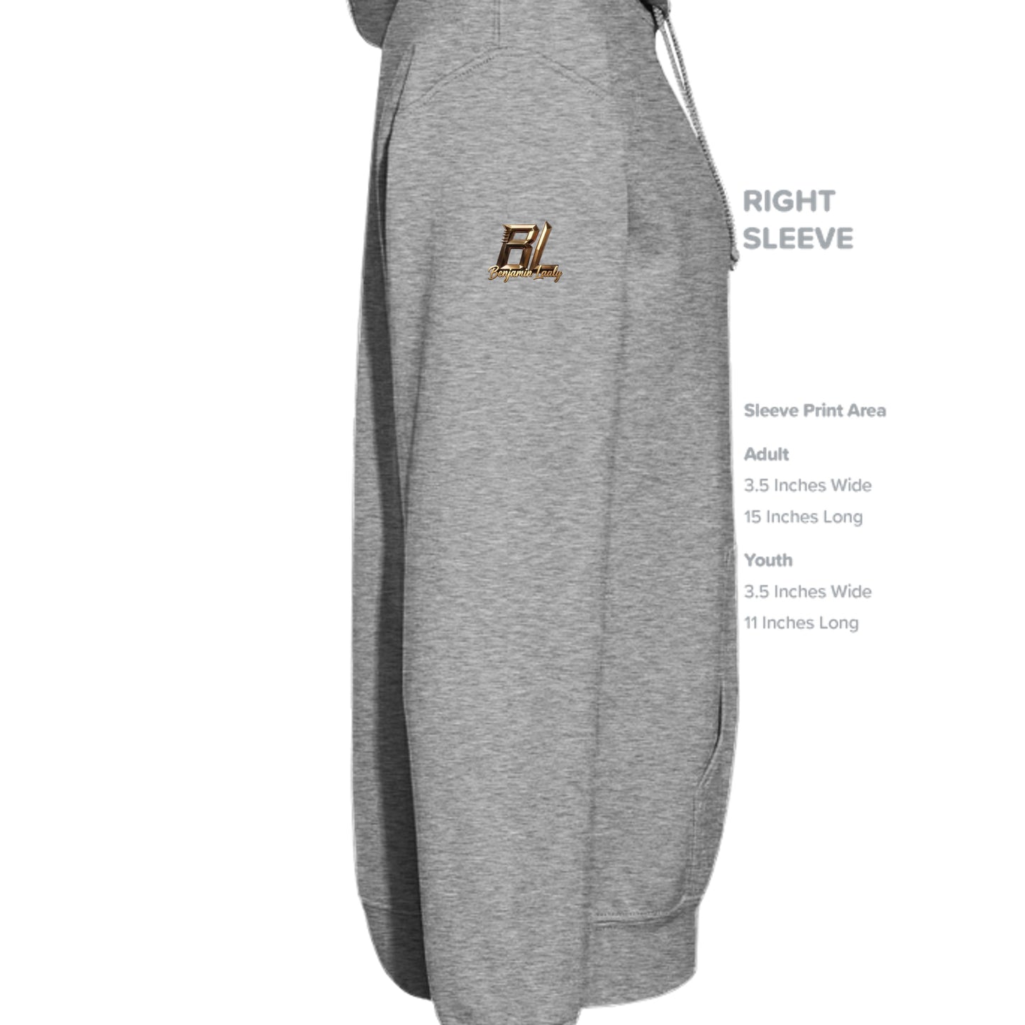GRAPHITE HEATHER - G186 - SLEEVE_RIGHT