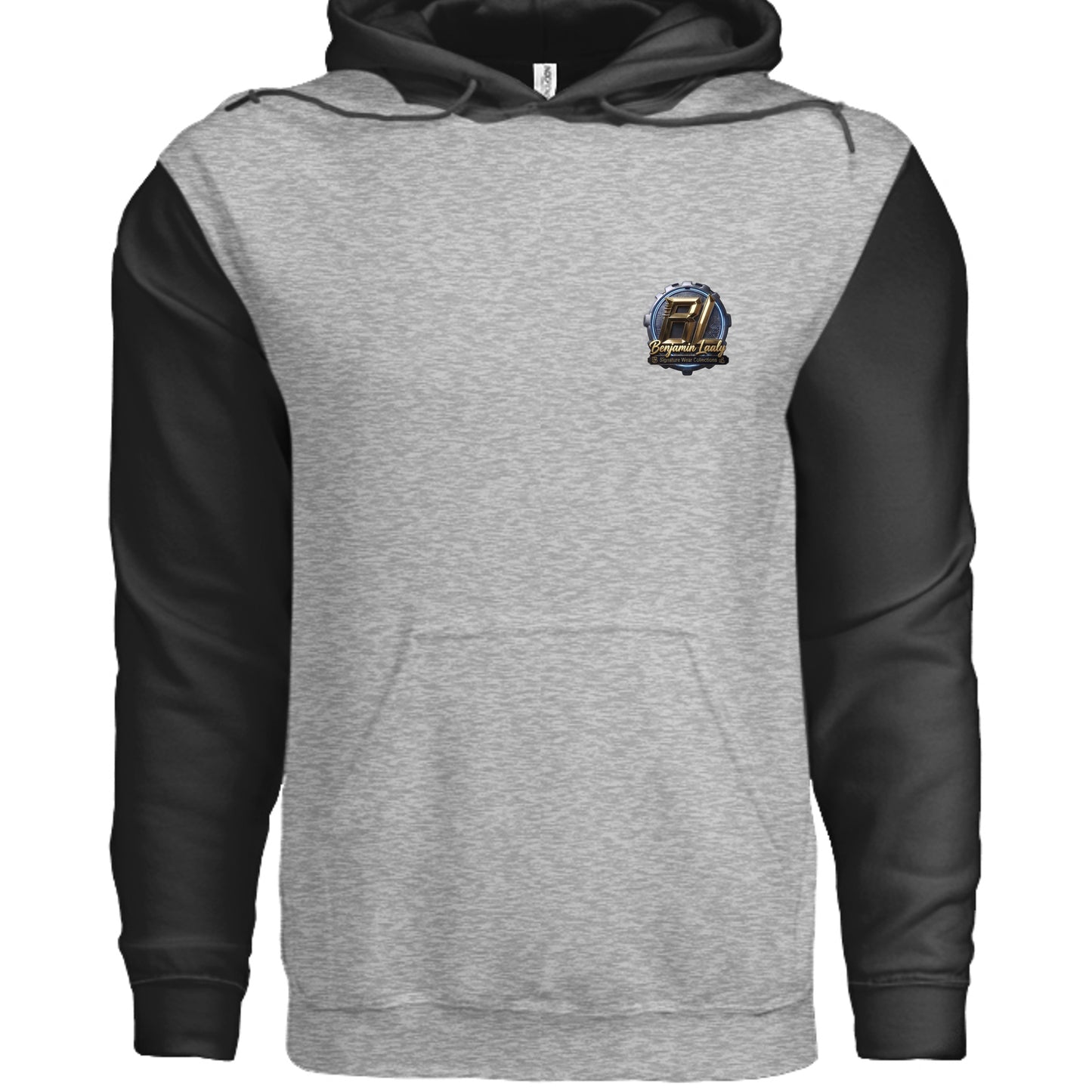 Grey Heather/ Black - IND4000 - FRONT