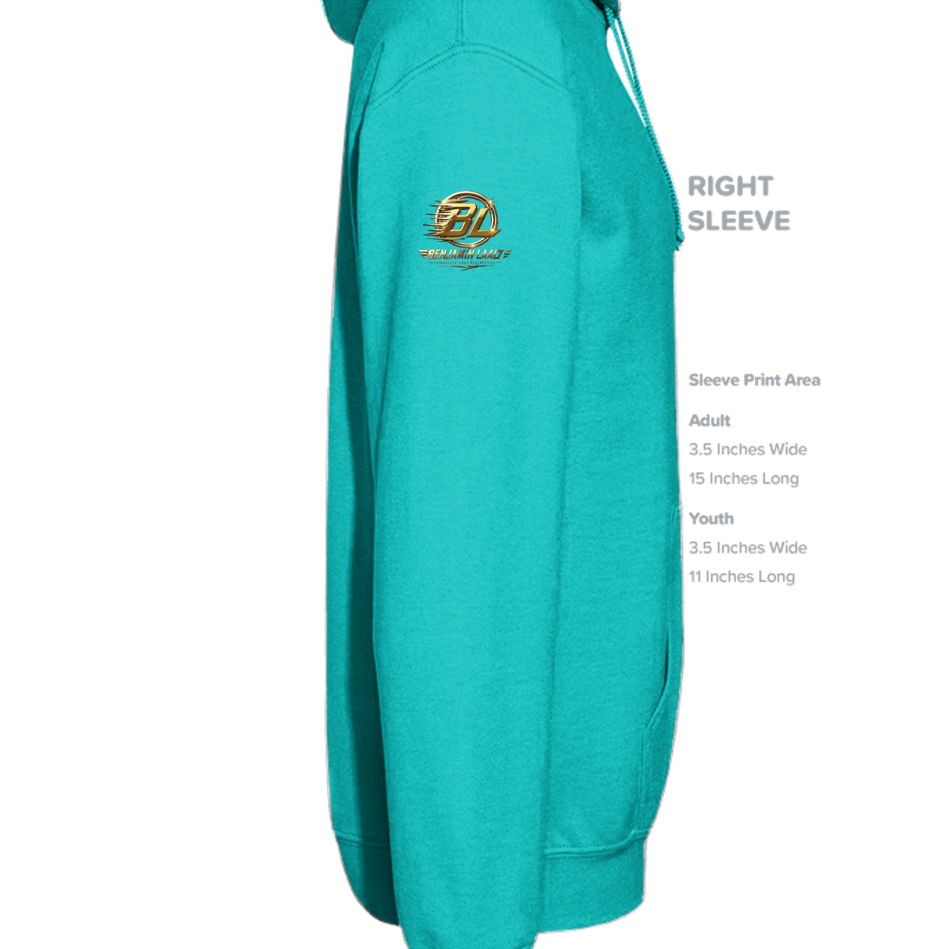 TEAL - 3719 - SLEEVE_RIGHT
