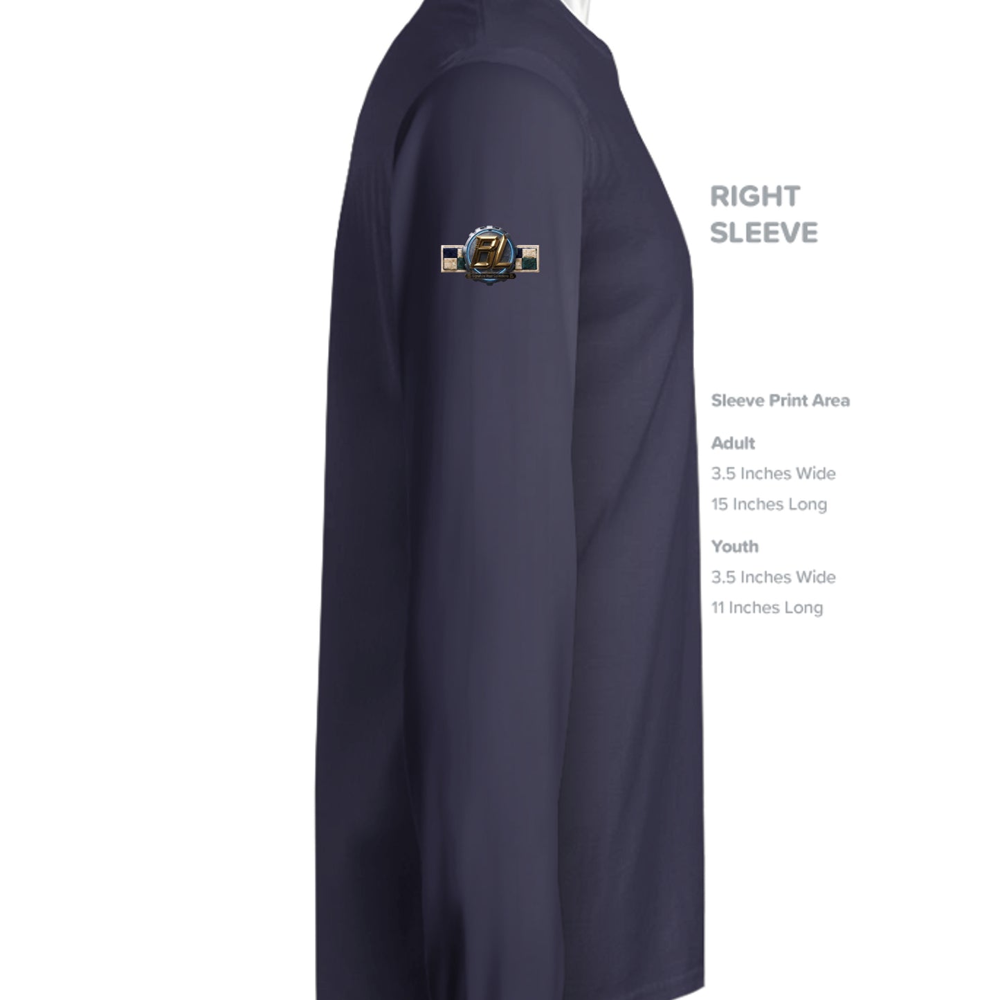 True Navy - ST358 - SLEEVE_RIGHT