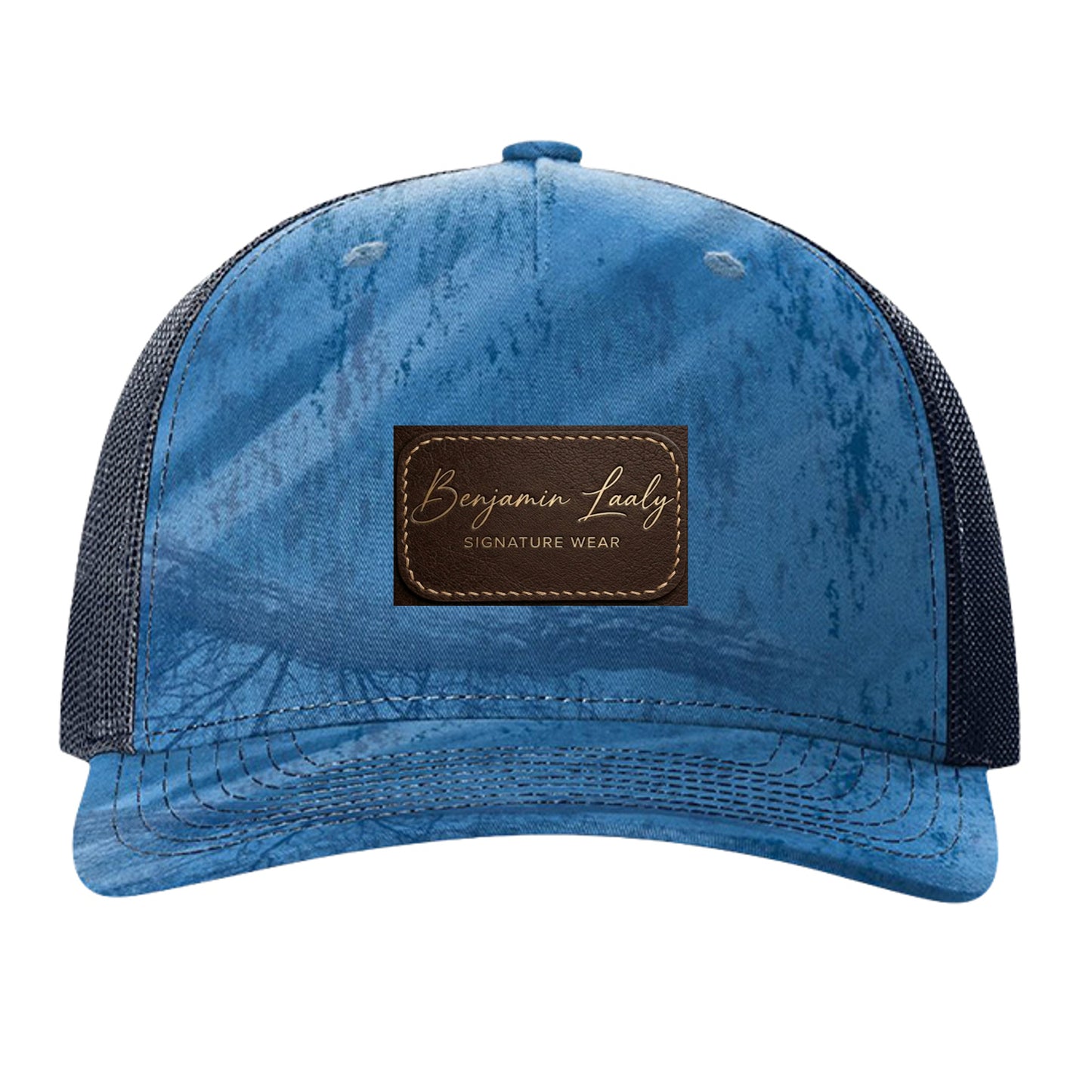 Realtree Fishing Light Blue/ Navy - 112PFP - FRONT
