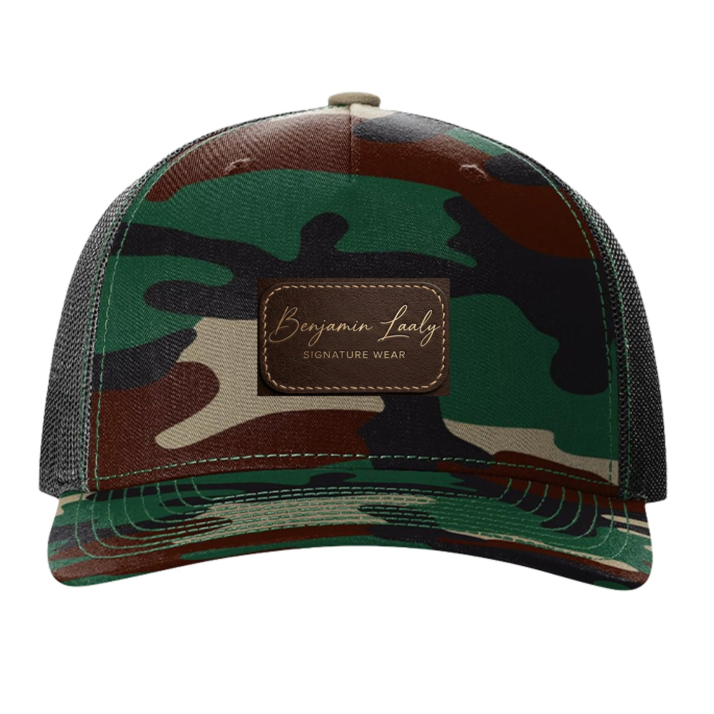 Green Camo/ Black - 112PFP - FRONT