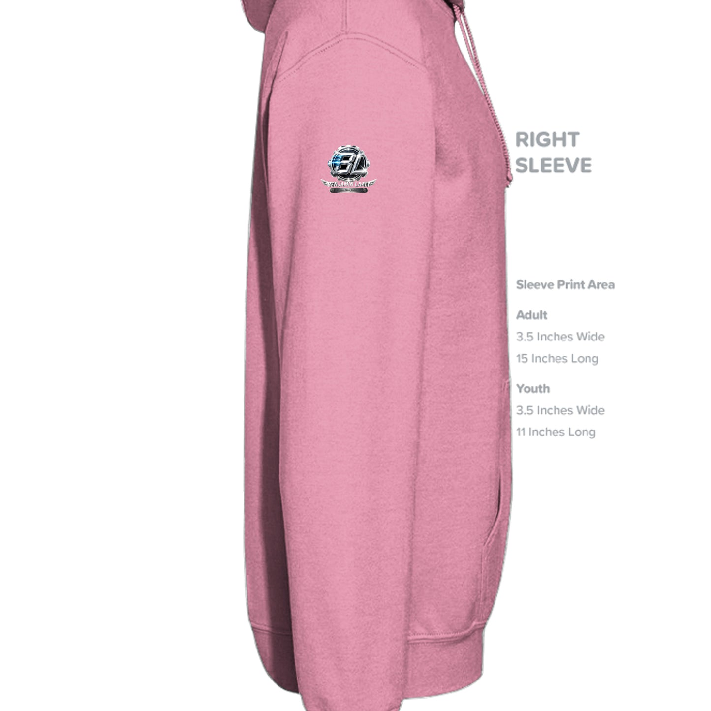 Light Pink - SS4001Y - SLEEVE_RIGHT