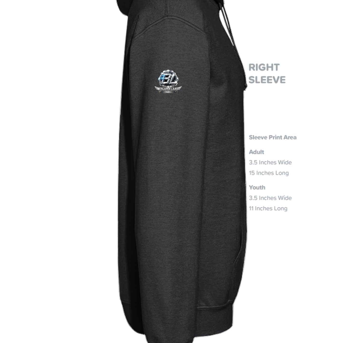 Black Camo - SS4001Y - SLEEVE_RIGHT