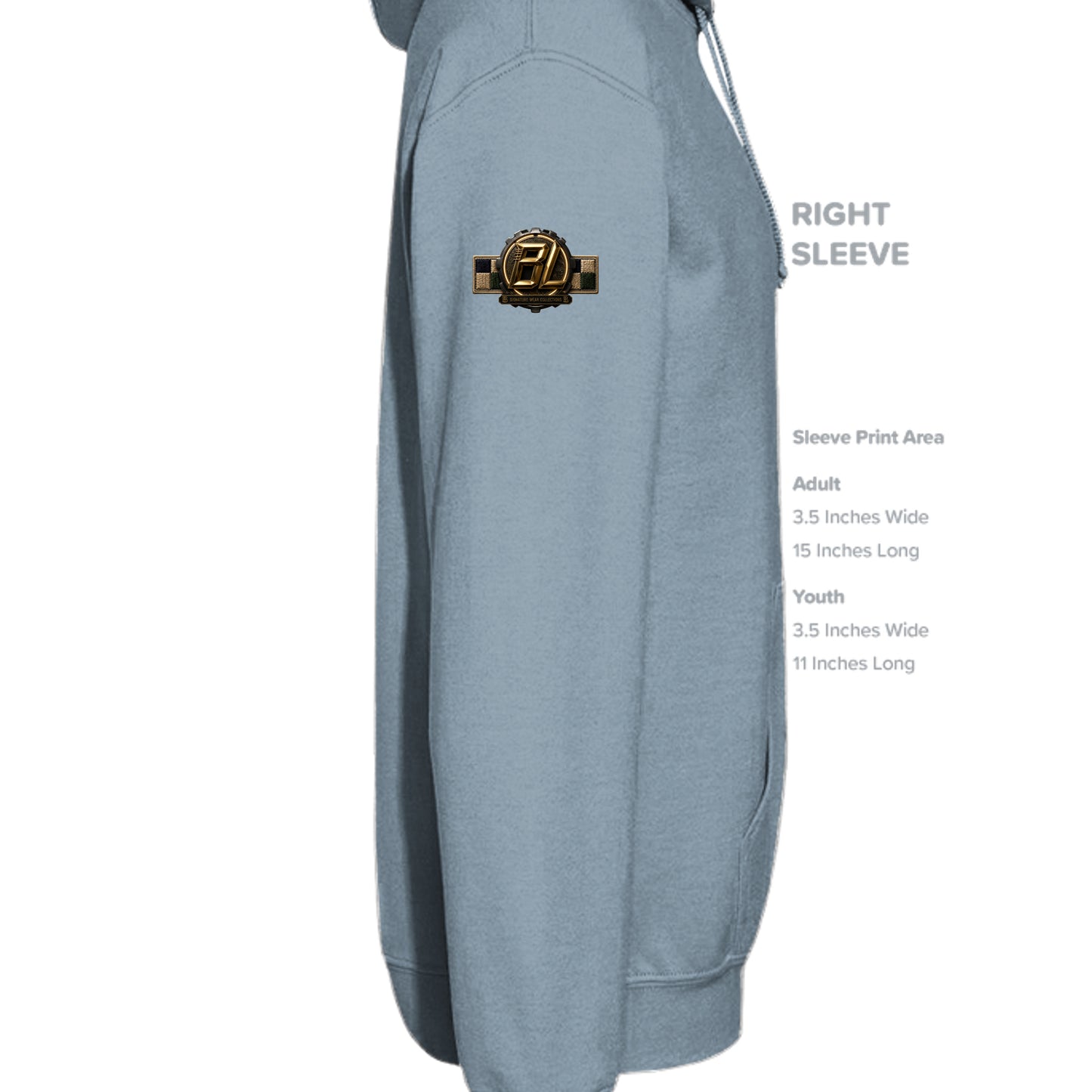 Stone Blue - SF500 - SLEEVE_RIGHT