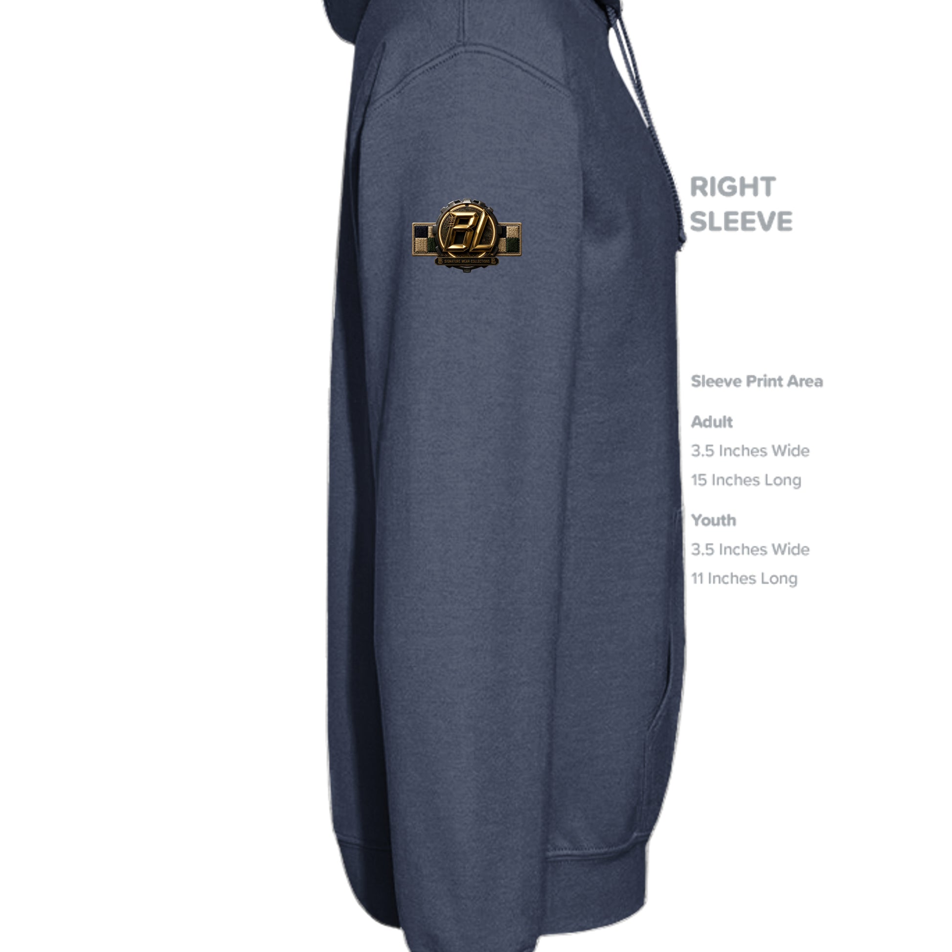 NAVY - SF500 - SLEEVE_RIGHT